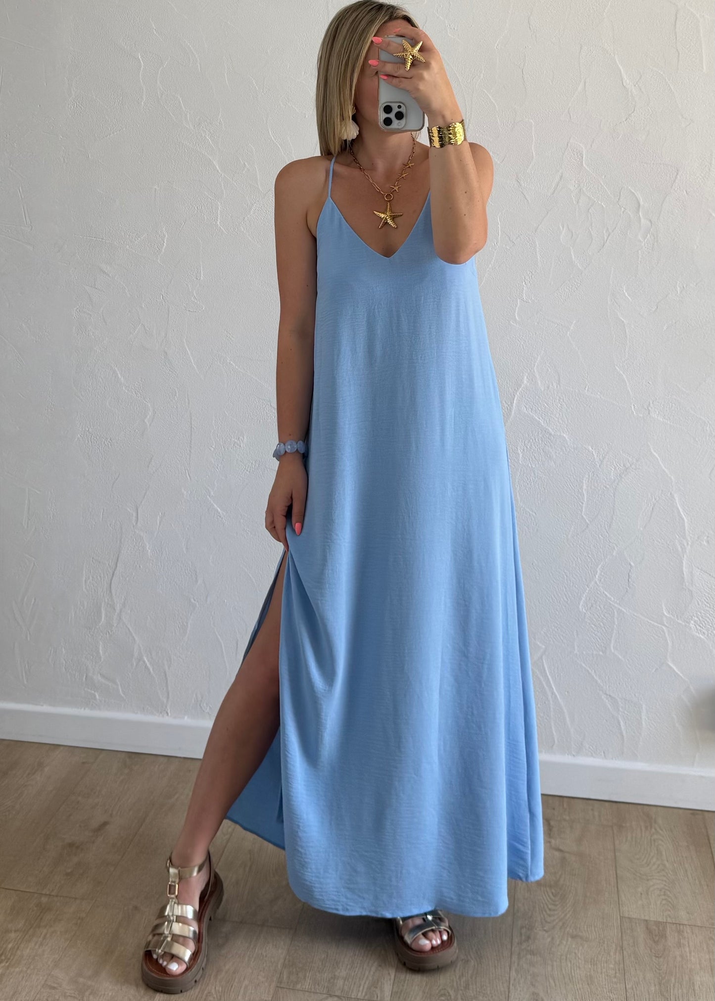Robe Louna Bleu
