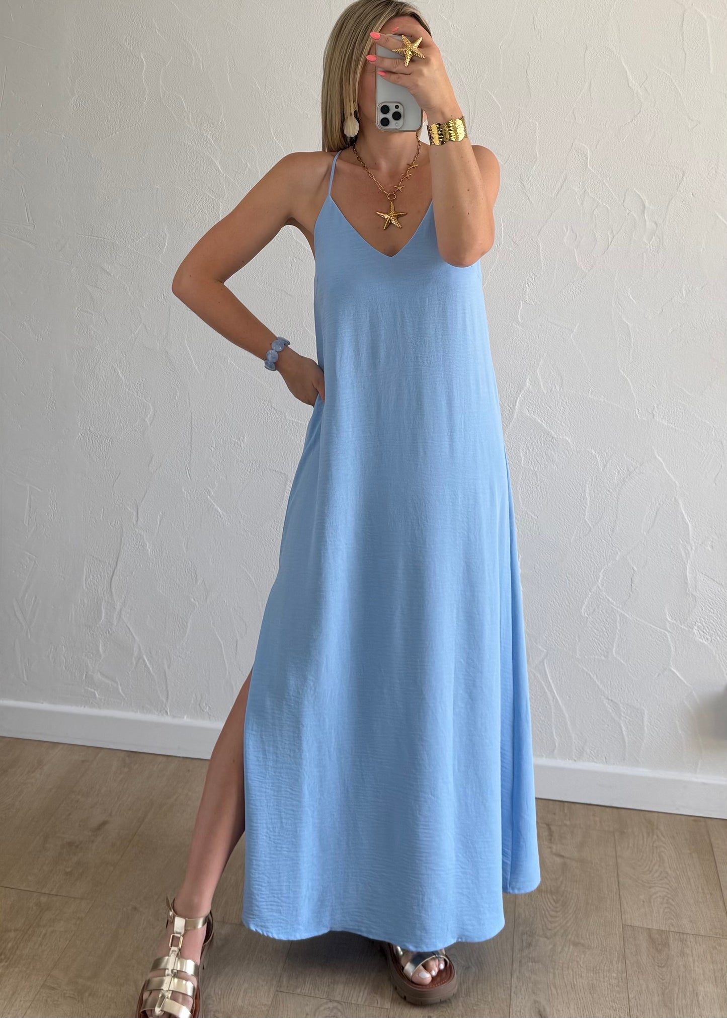 Robe Louna Bleu