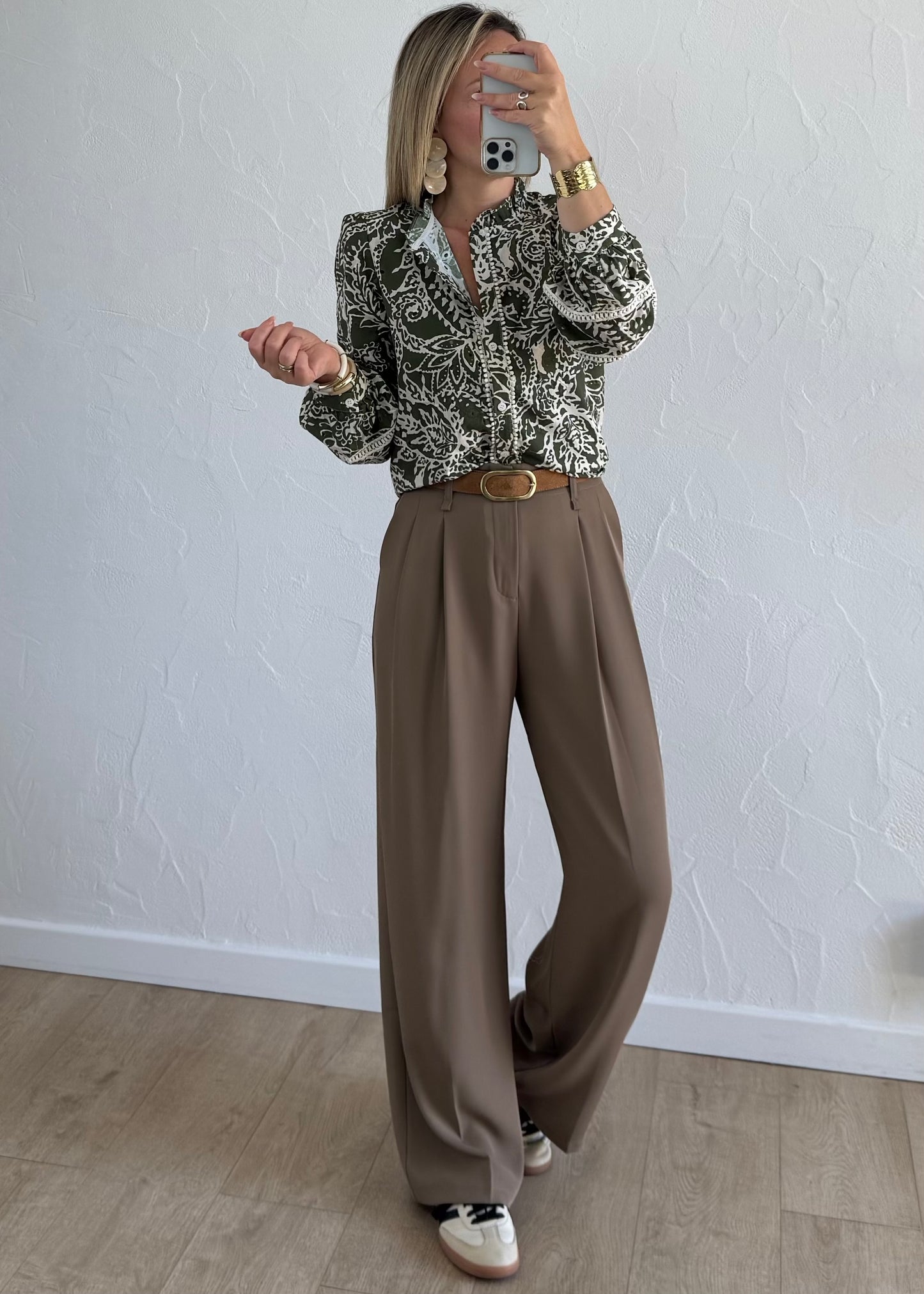 Chemisier HELENA Vert