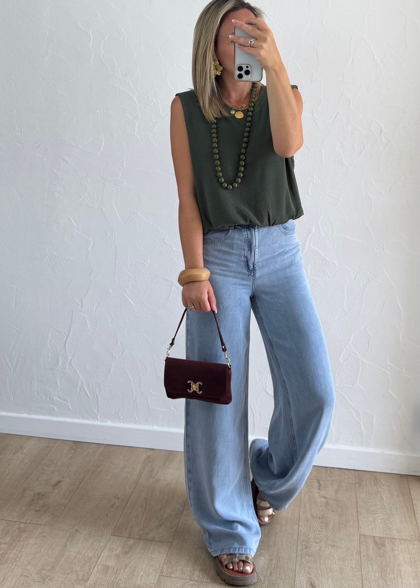 Haut LAURA Kaki