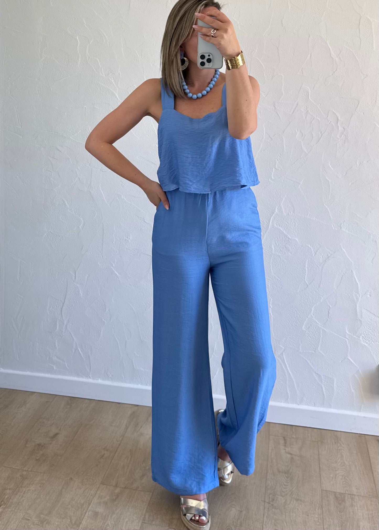 Combinaison Alix Bleu