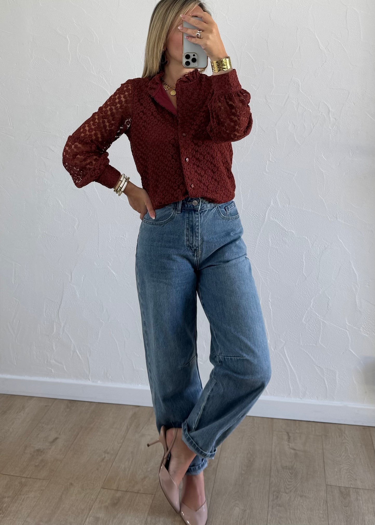 Chemisier FLARI Bordeaux