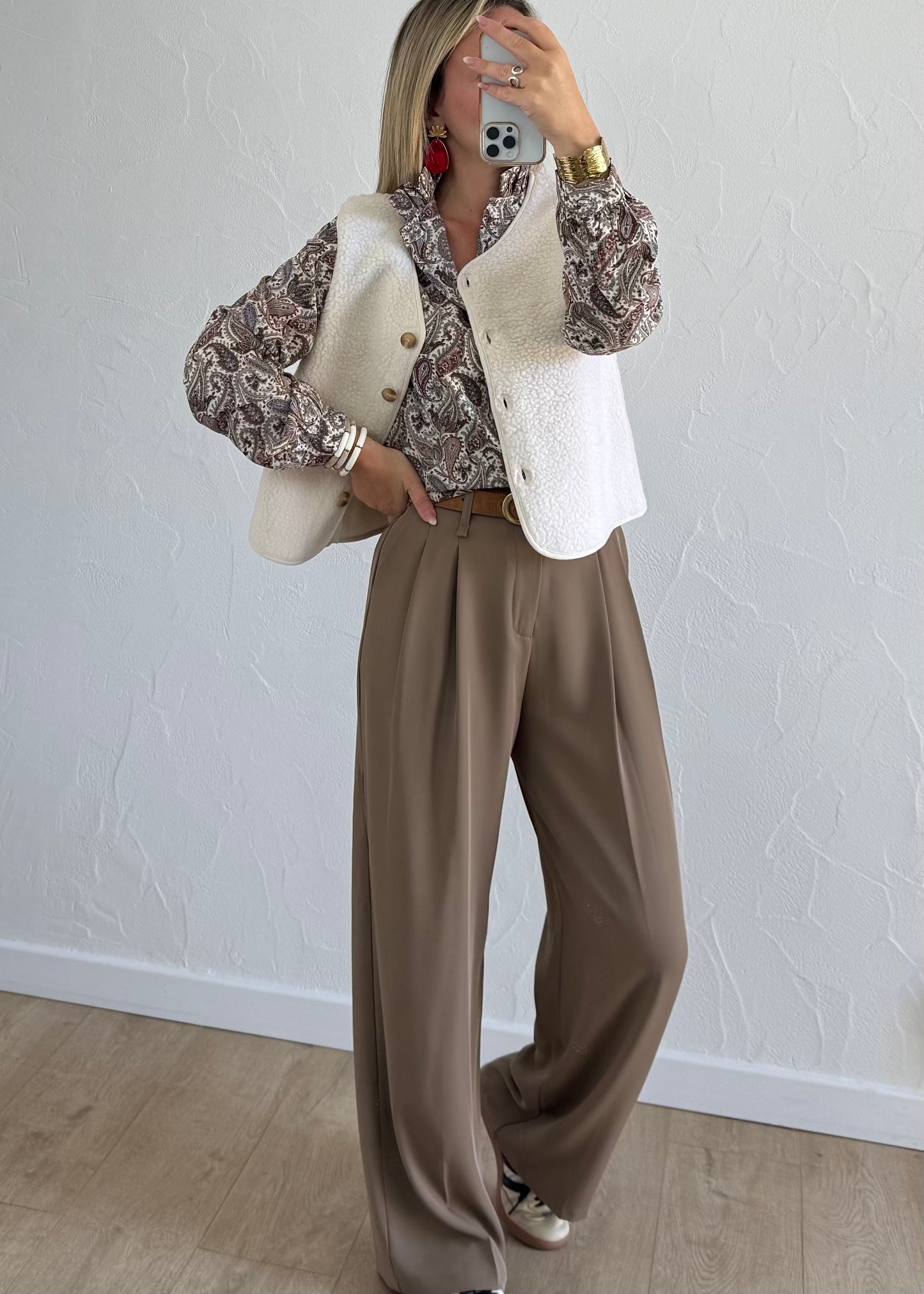 Chemisier LILO Beige