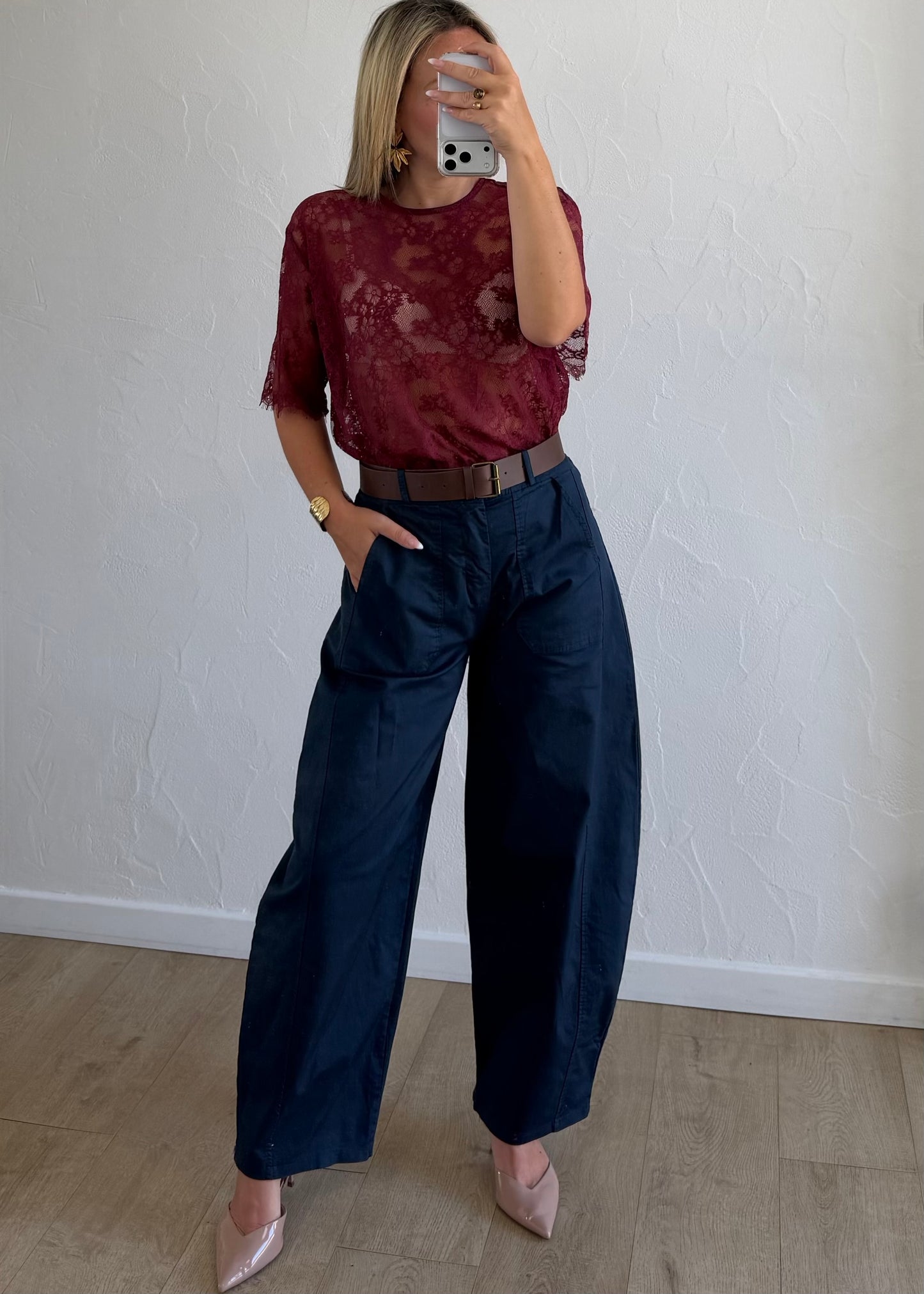 Pantalon Andrei marine