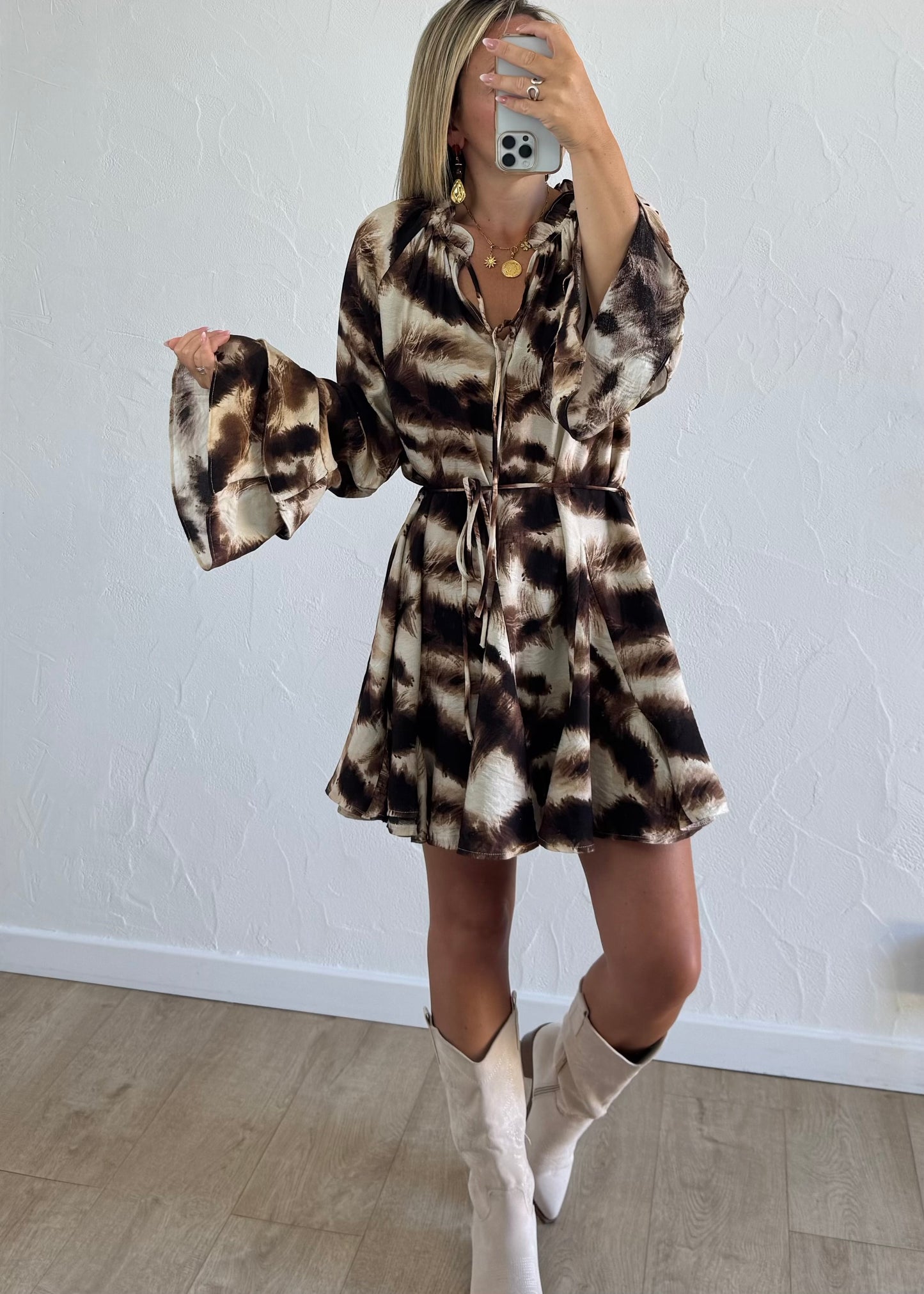 Robe SARAH Chocolat