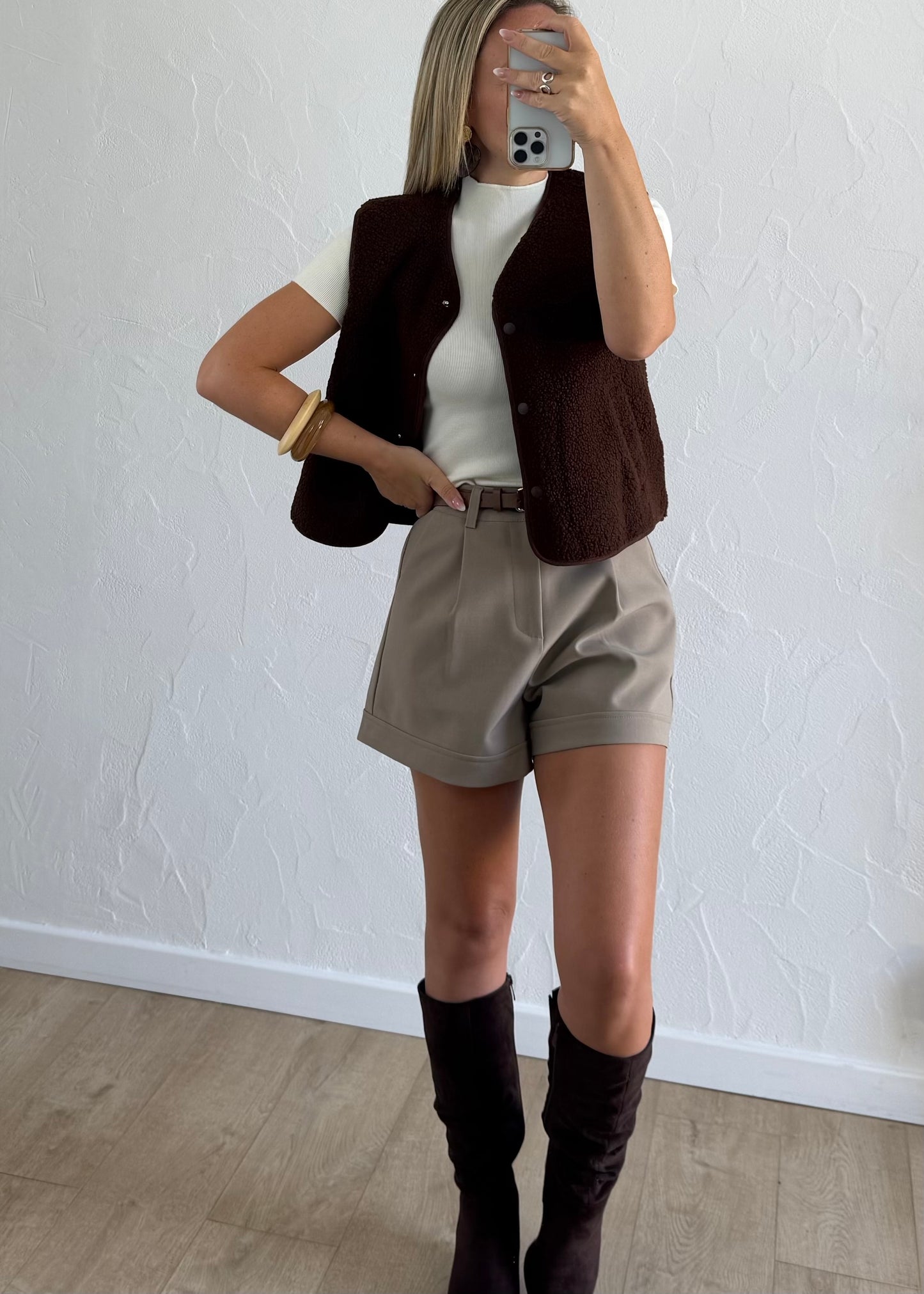 Haut LOU Ecru