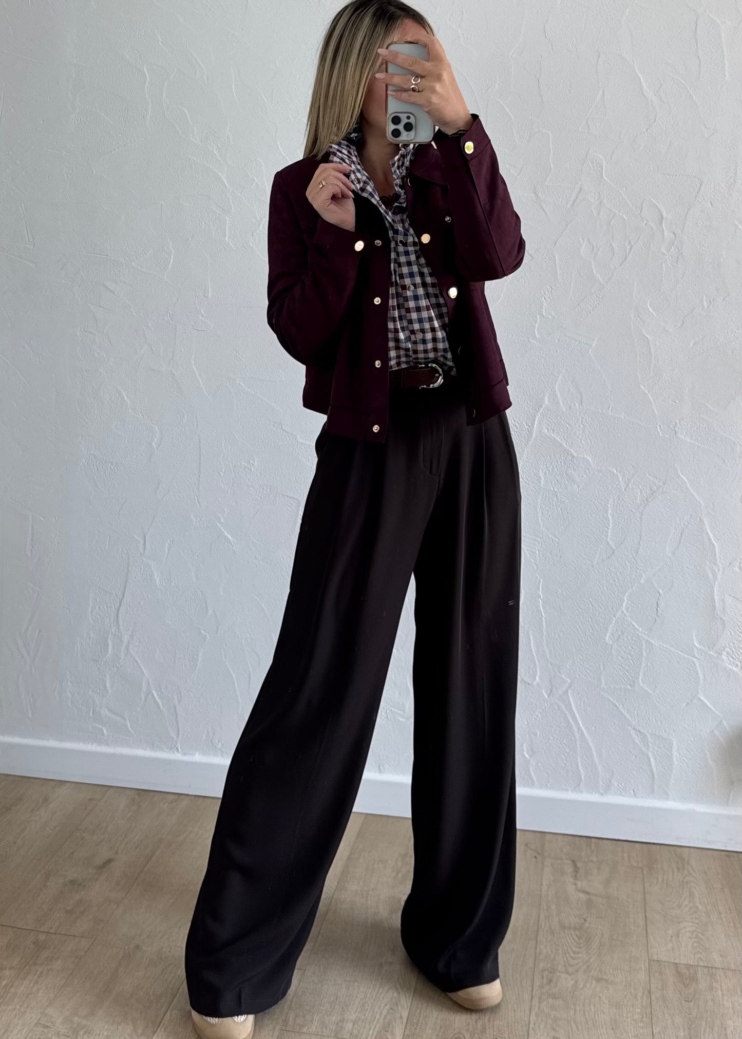 Veste NYRA Bordeaux