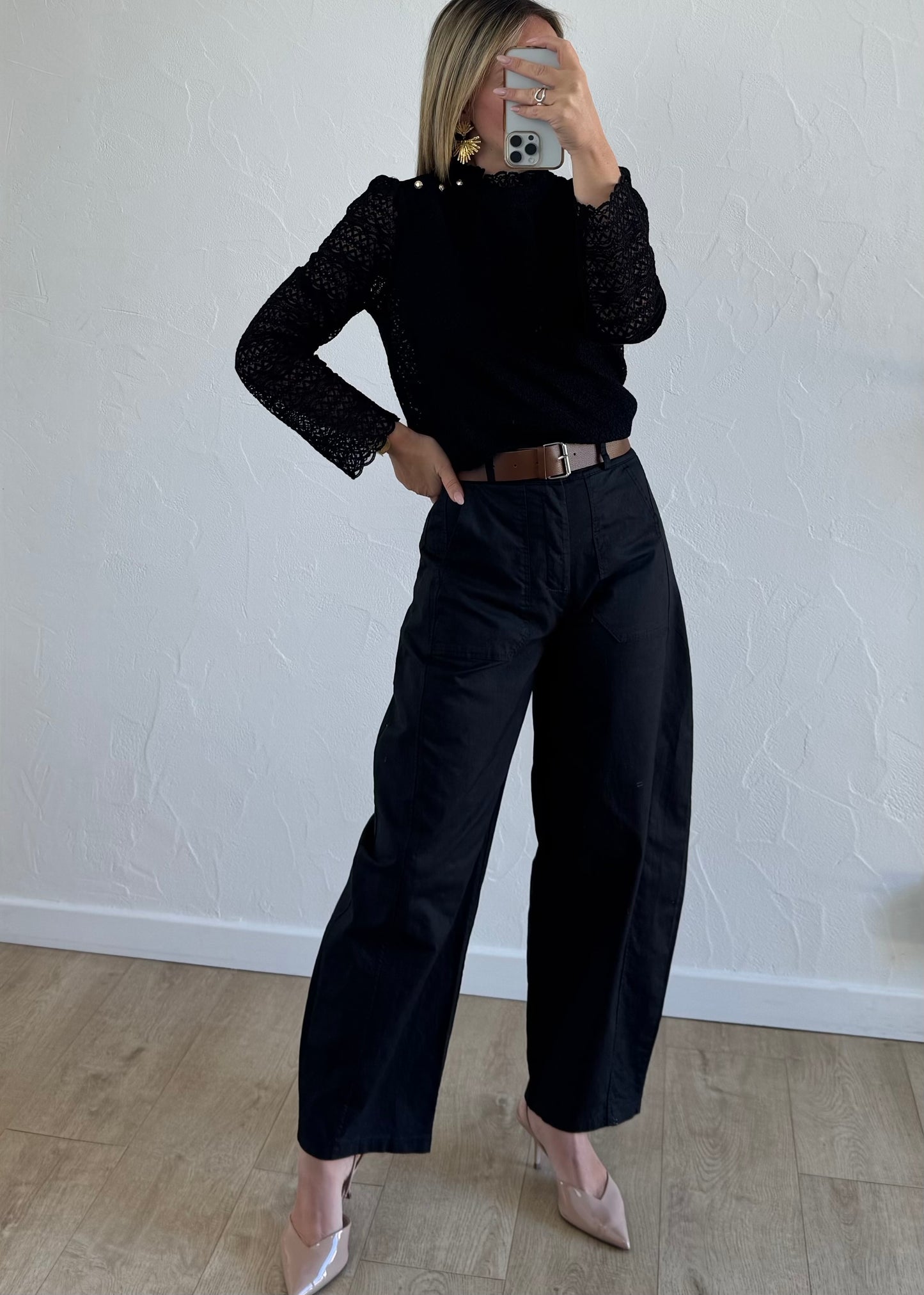 Haut LEVA Noir