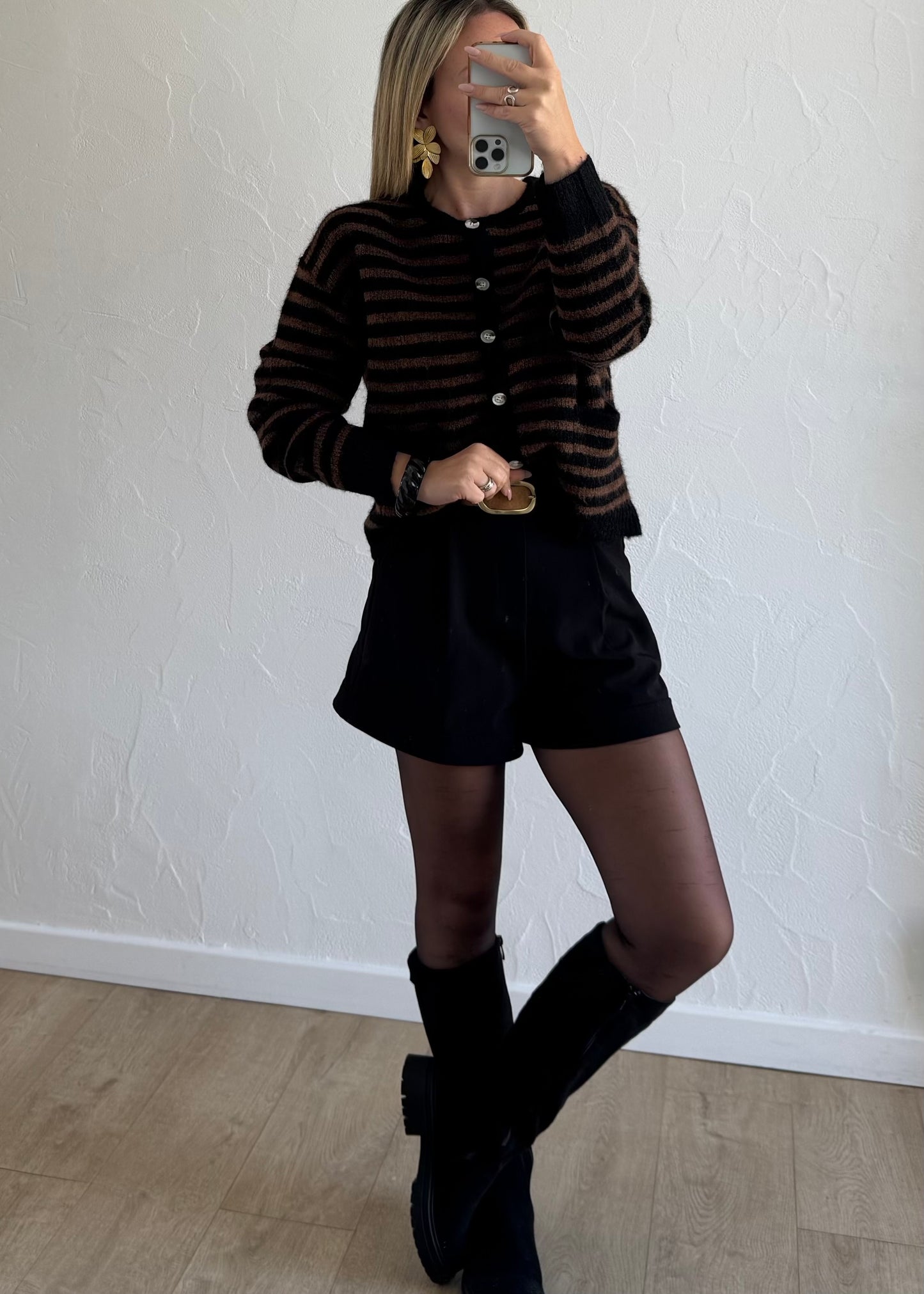 Gilet KAEL Marron