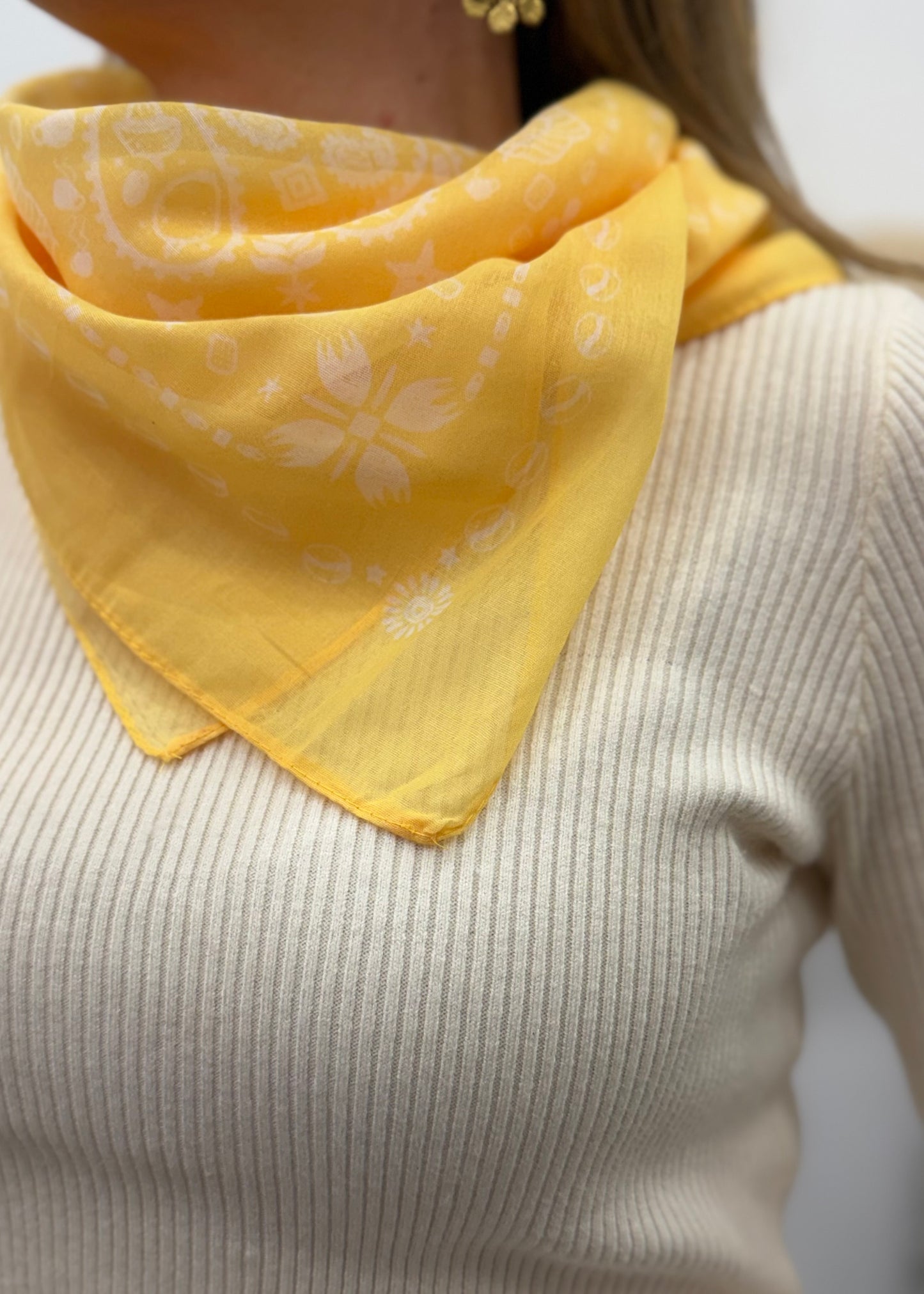 Foulard LOUISON Jaune