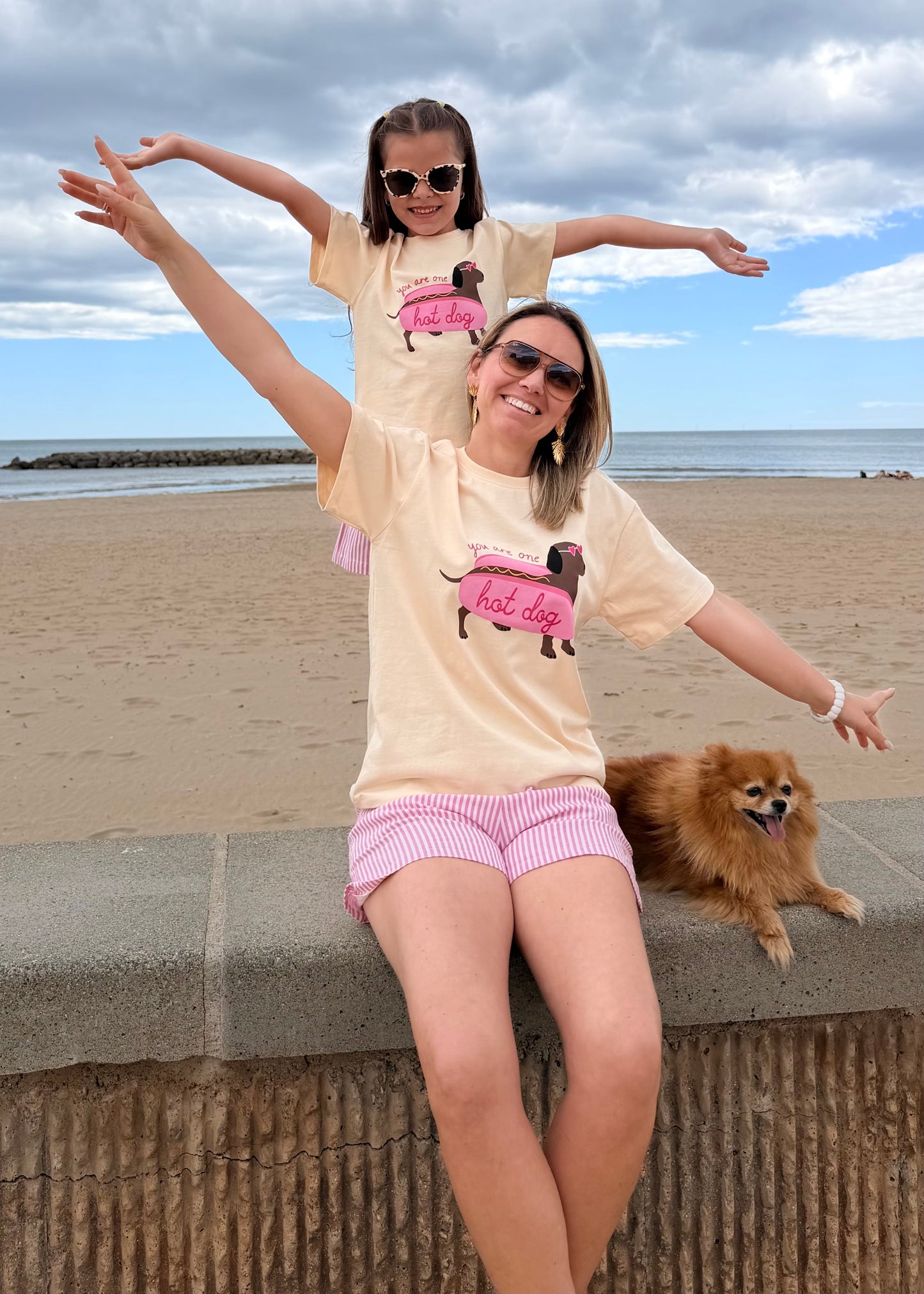 T-SHIRT Dog Jaune 🐶 Adulte