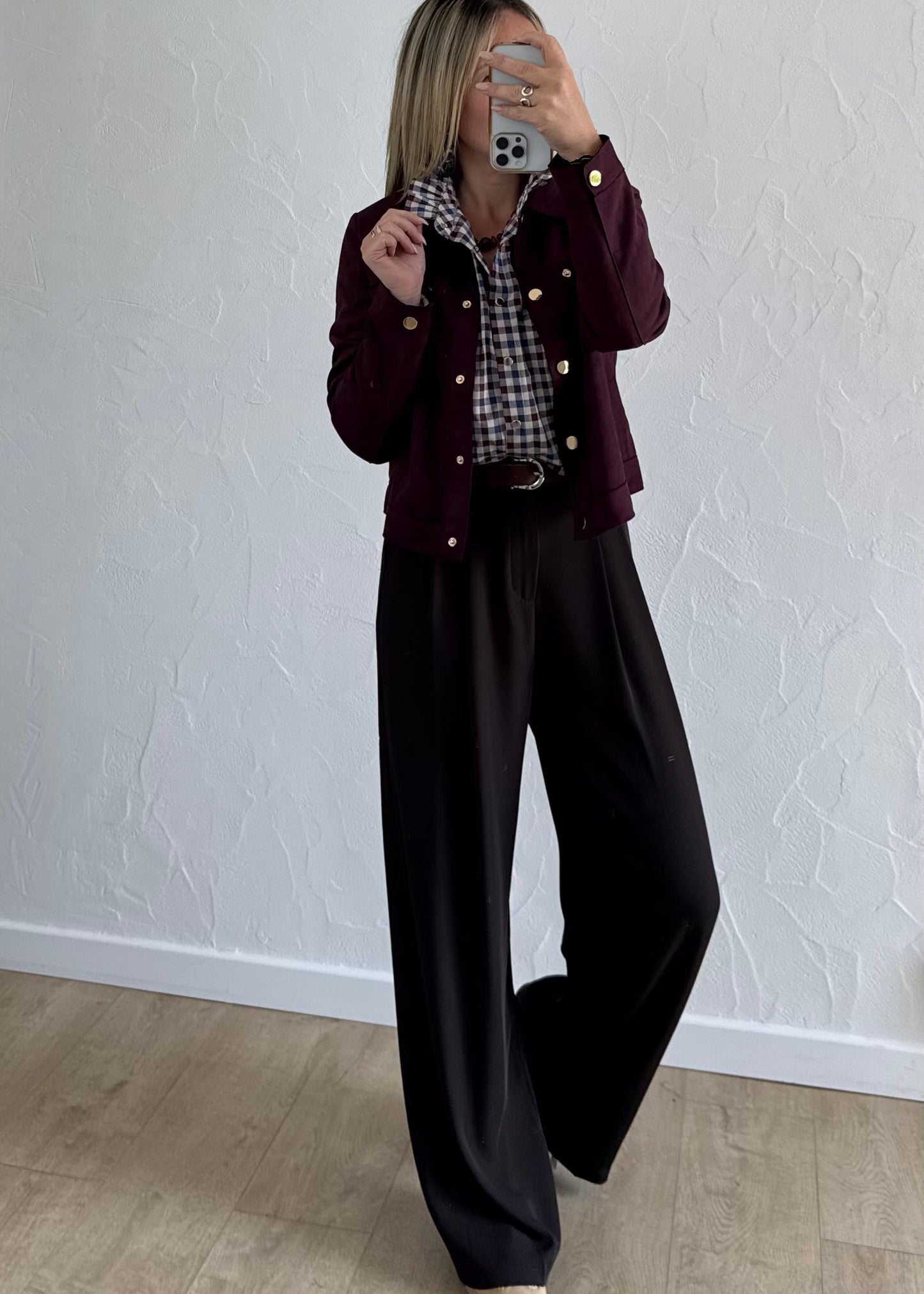 Veste NYRA Bordeaux
