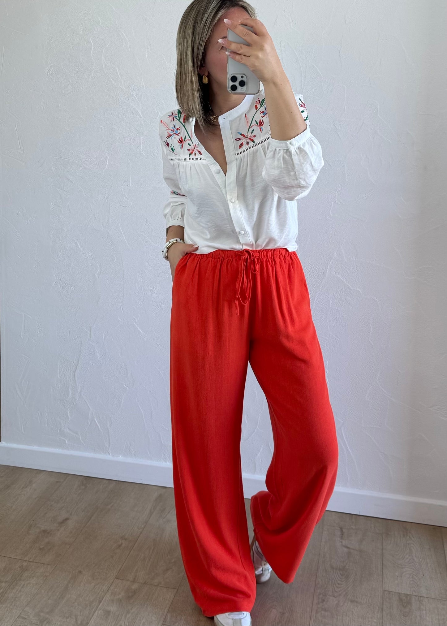 Pantalon Marion Corail