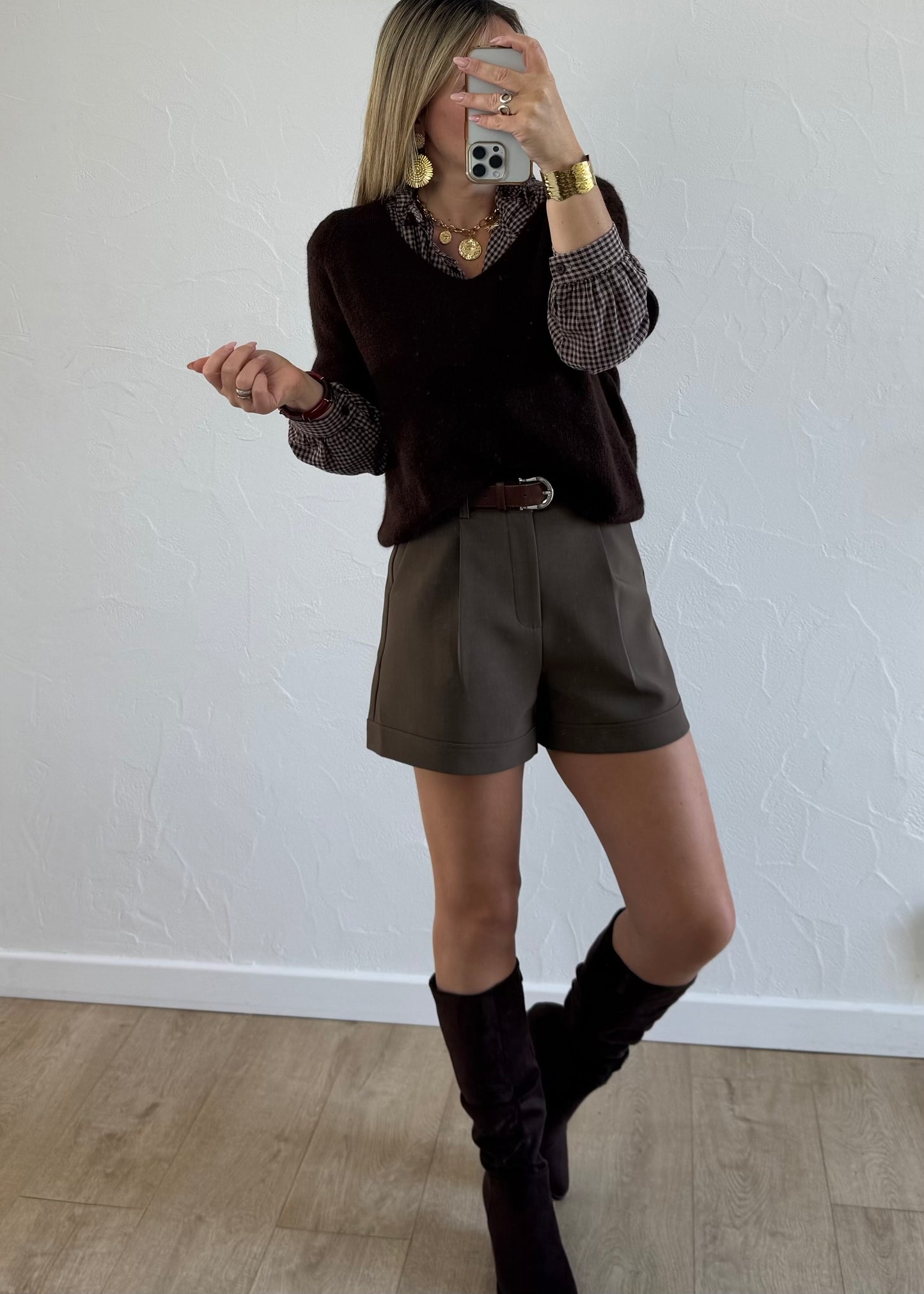 Chemisier ASIA Marron