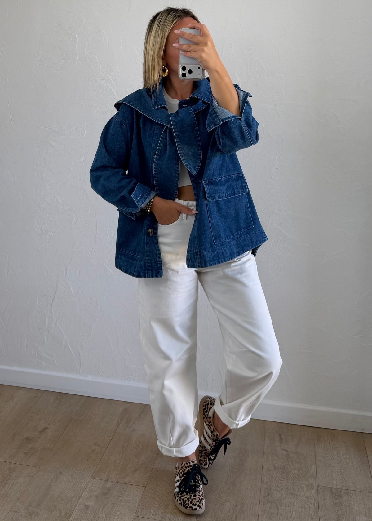 Veste en jean Anastasia