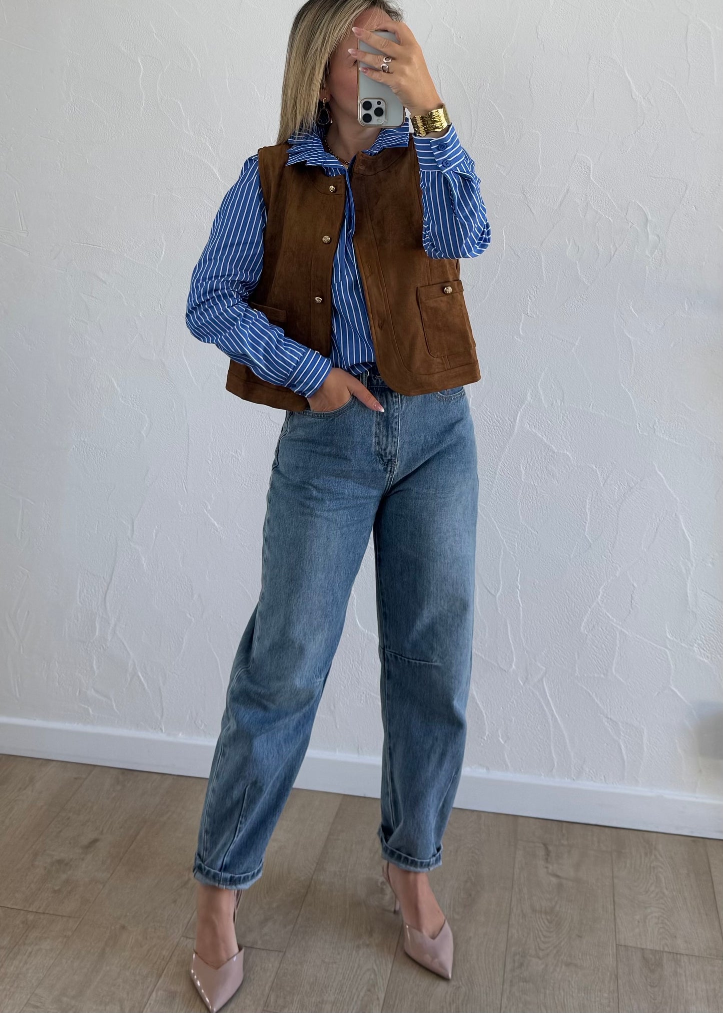 Veste CHRISTELLE Camel