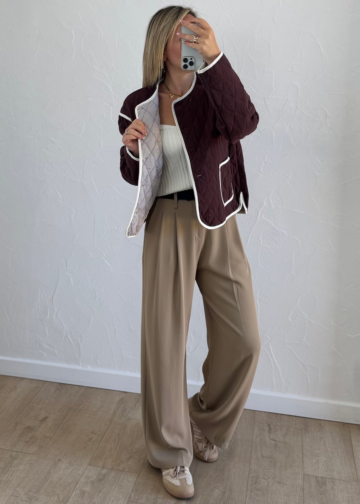 Veste BROWNIE Bordeaux