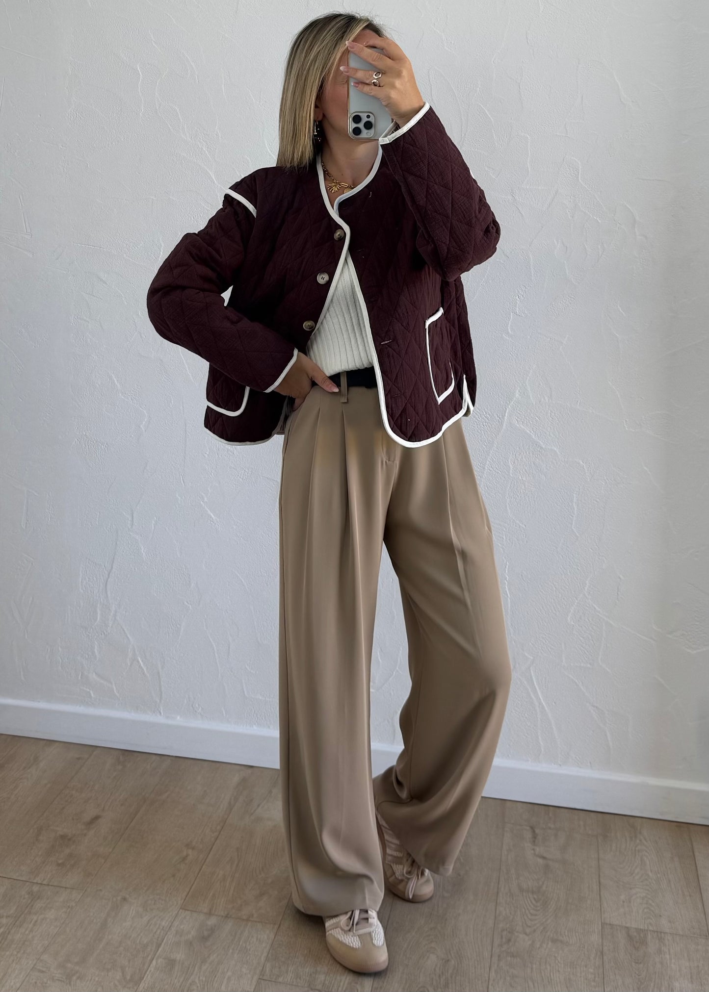 Veste BROWNIE Bordeaux