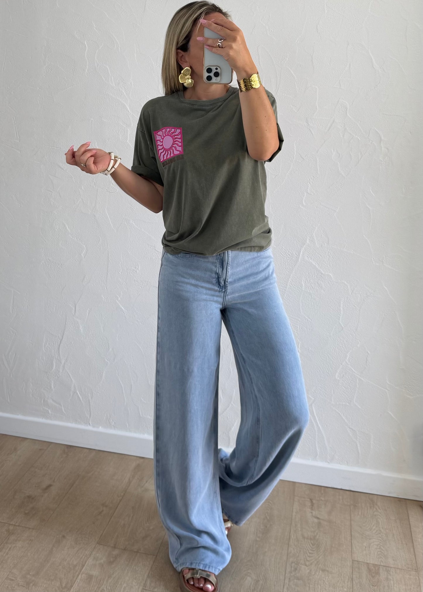 Tee-shirt « LE SOLEIL » Vert