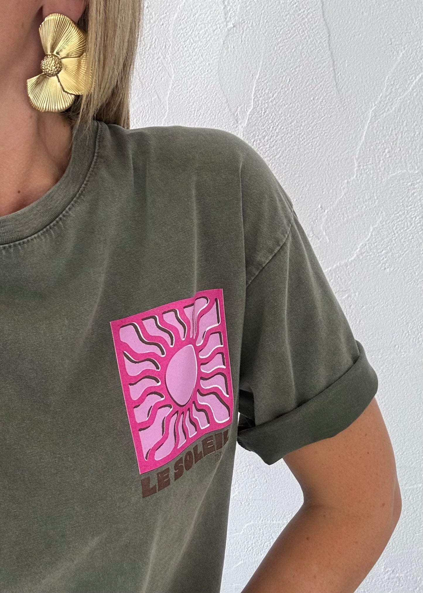 Tee-shirt « LE SOLEIL » Vert