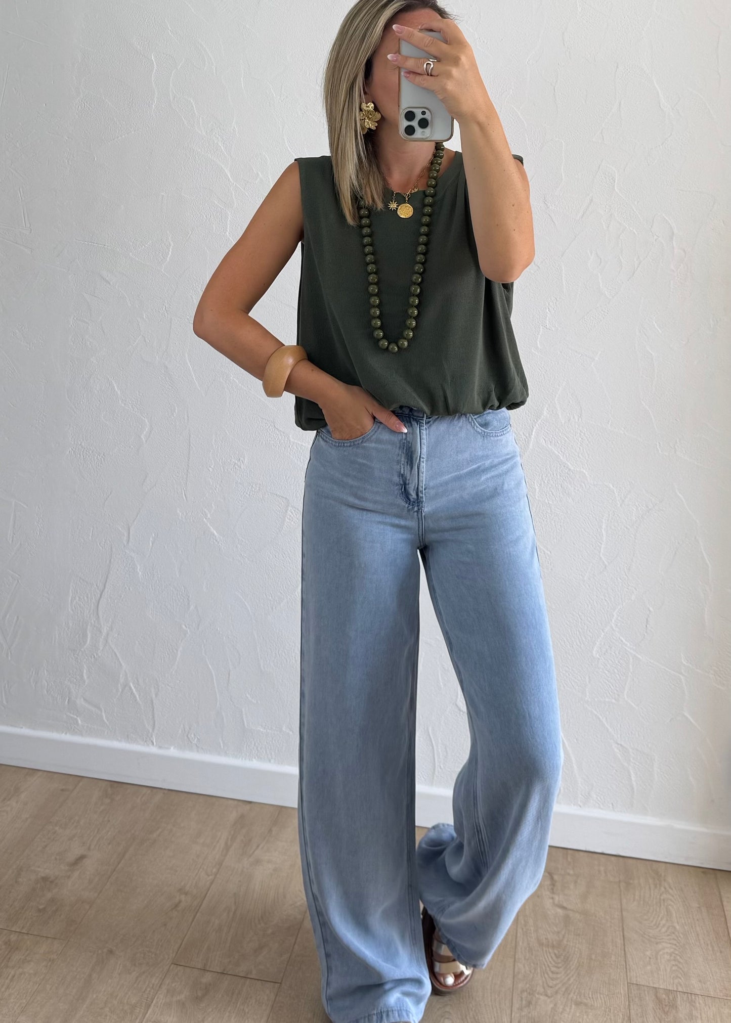 Haut LAURA Kaki