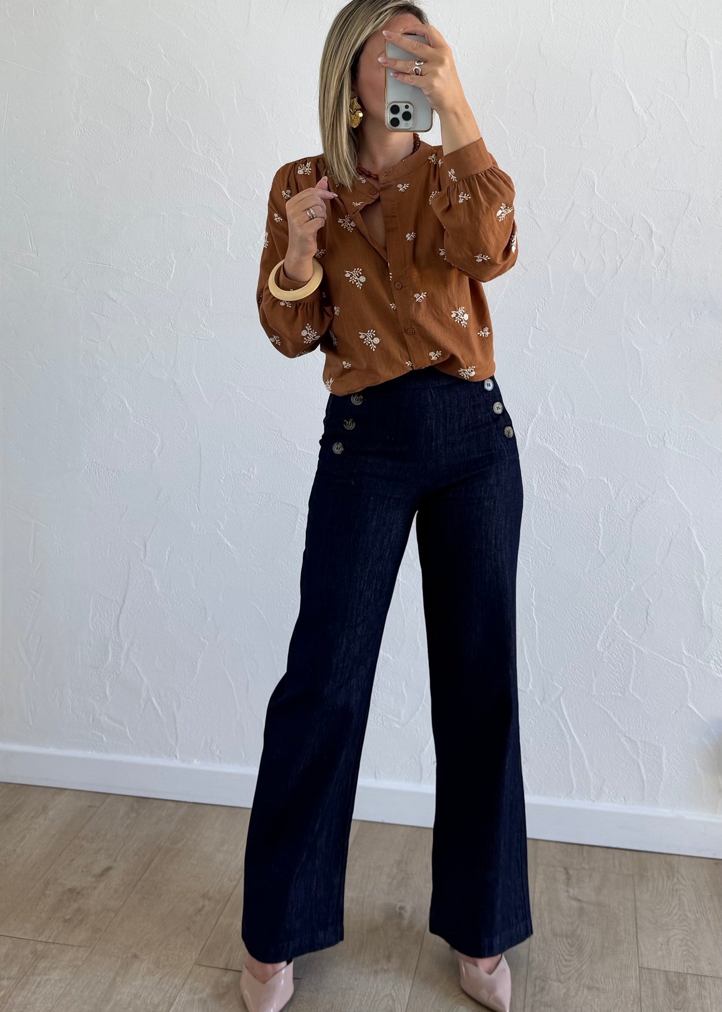 Chemisier PAULIEN Camel
