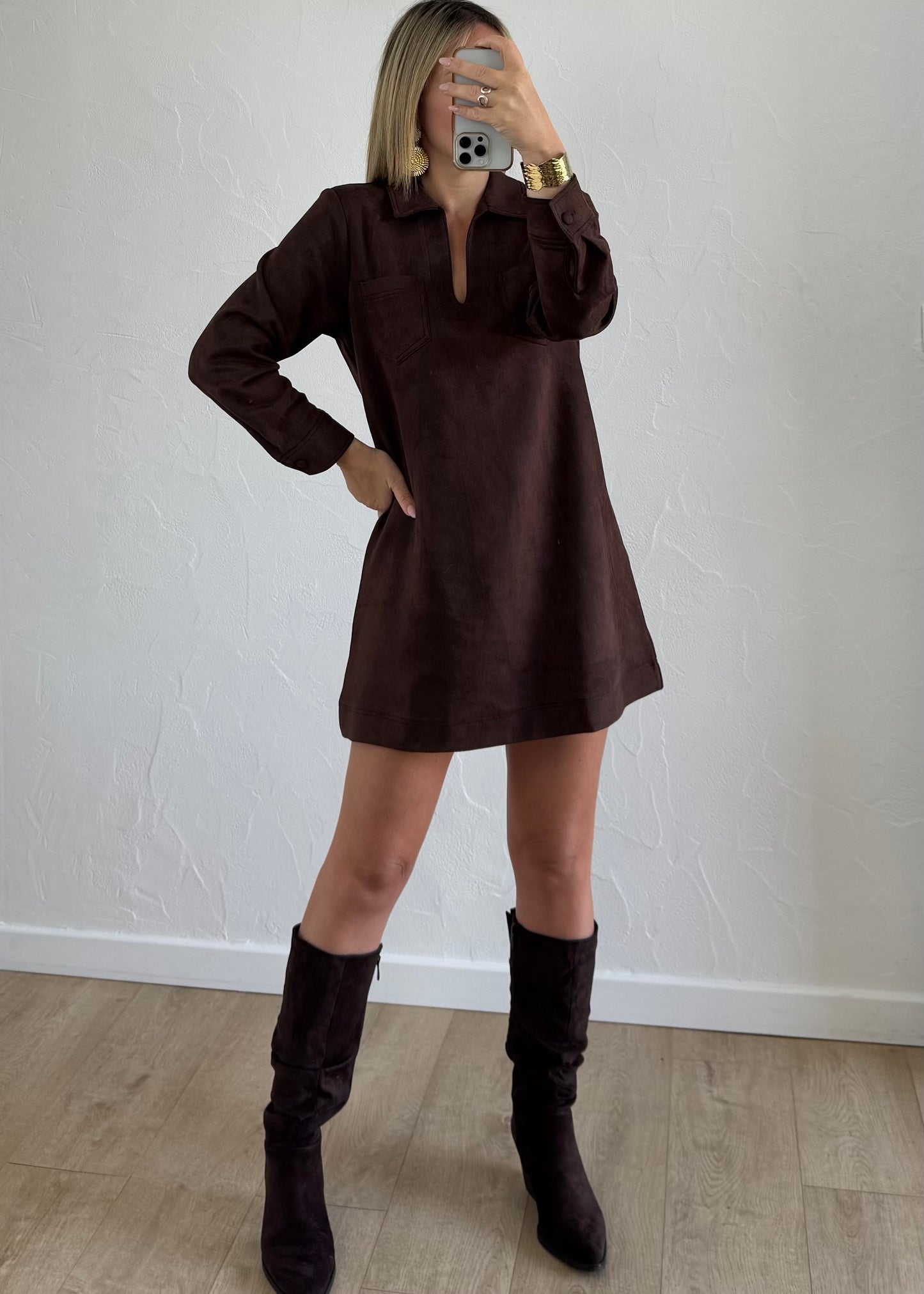 Robe KIARA Marron