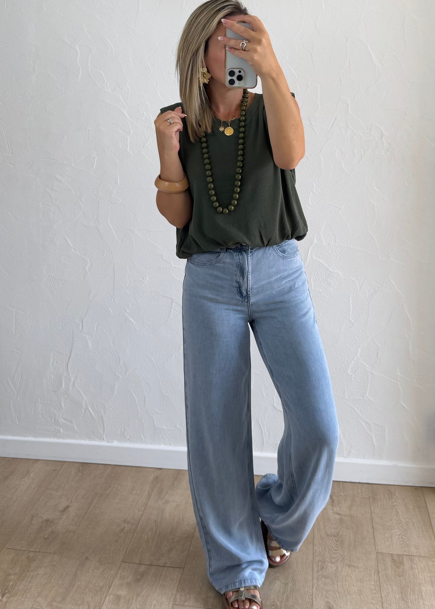 Haut LAURA Kaki