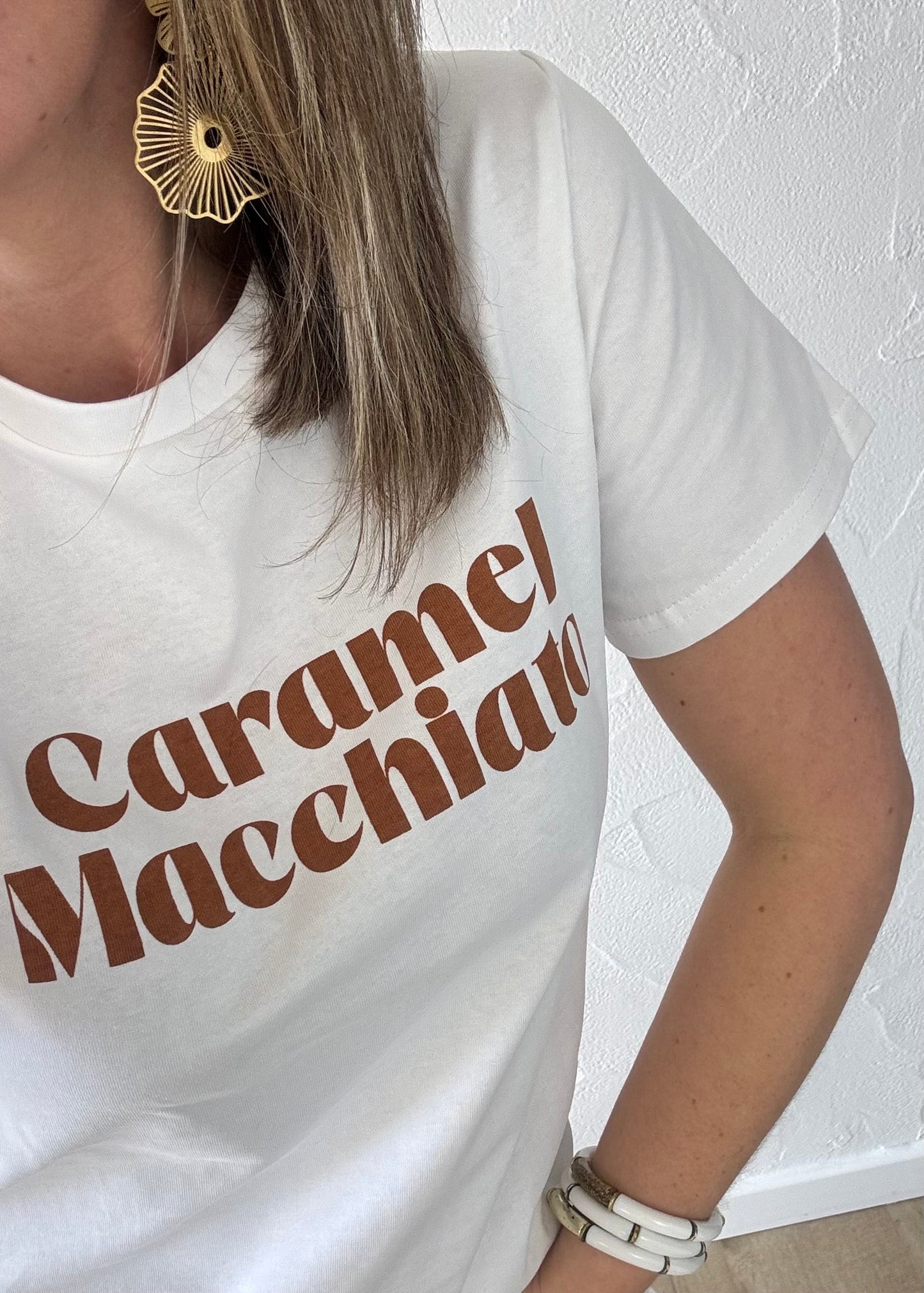 T-shirt « Caramel Macchiato »