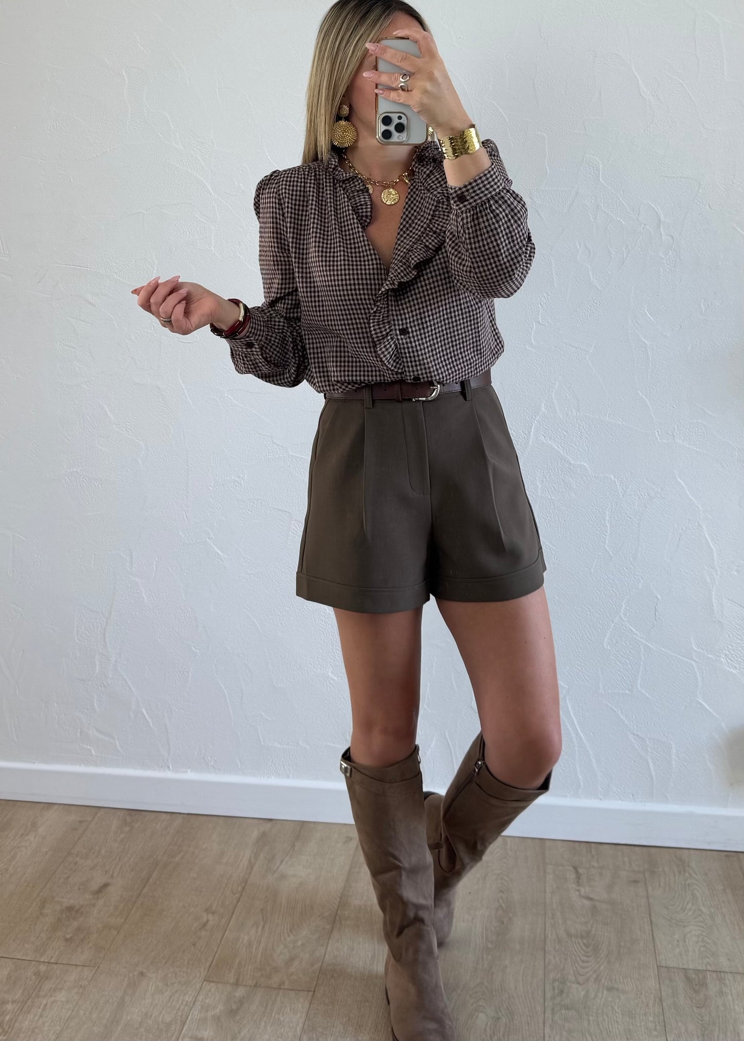 Chemisier ASIA Marron