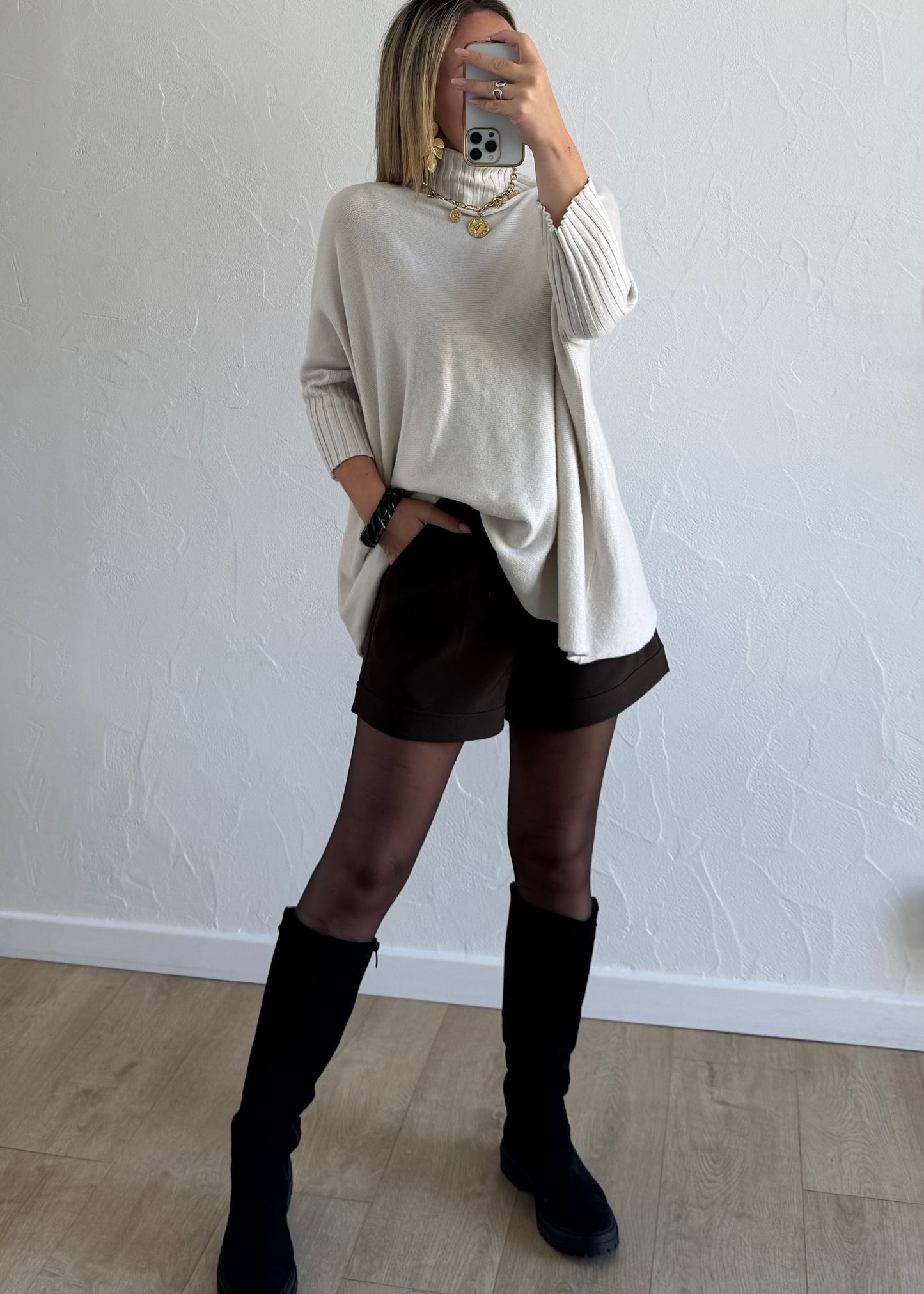 Pull SENAE Beige