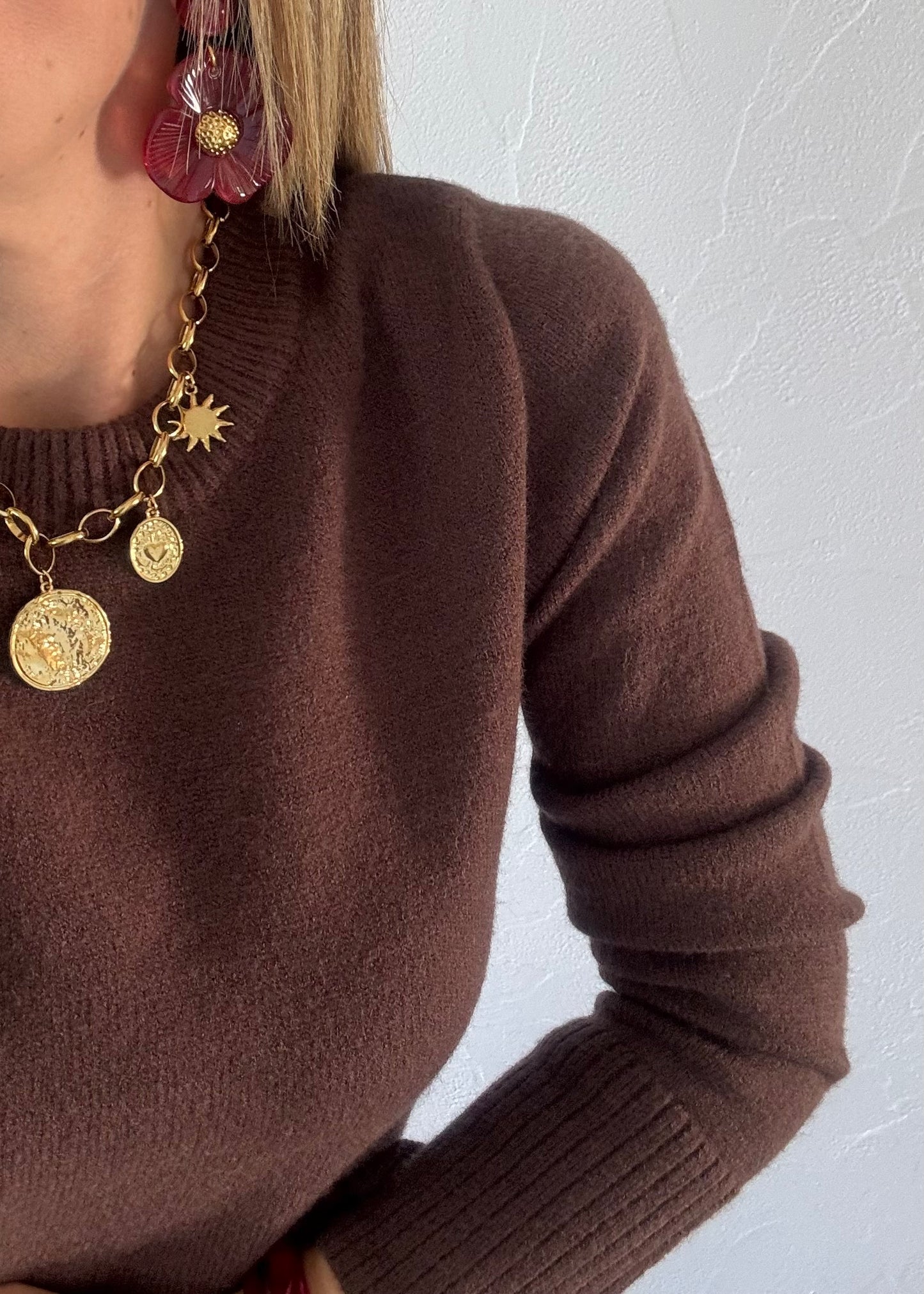 Pull KAÏS Marron
