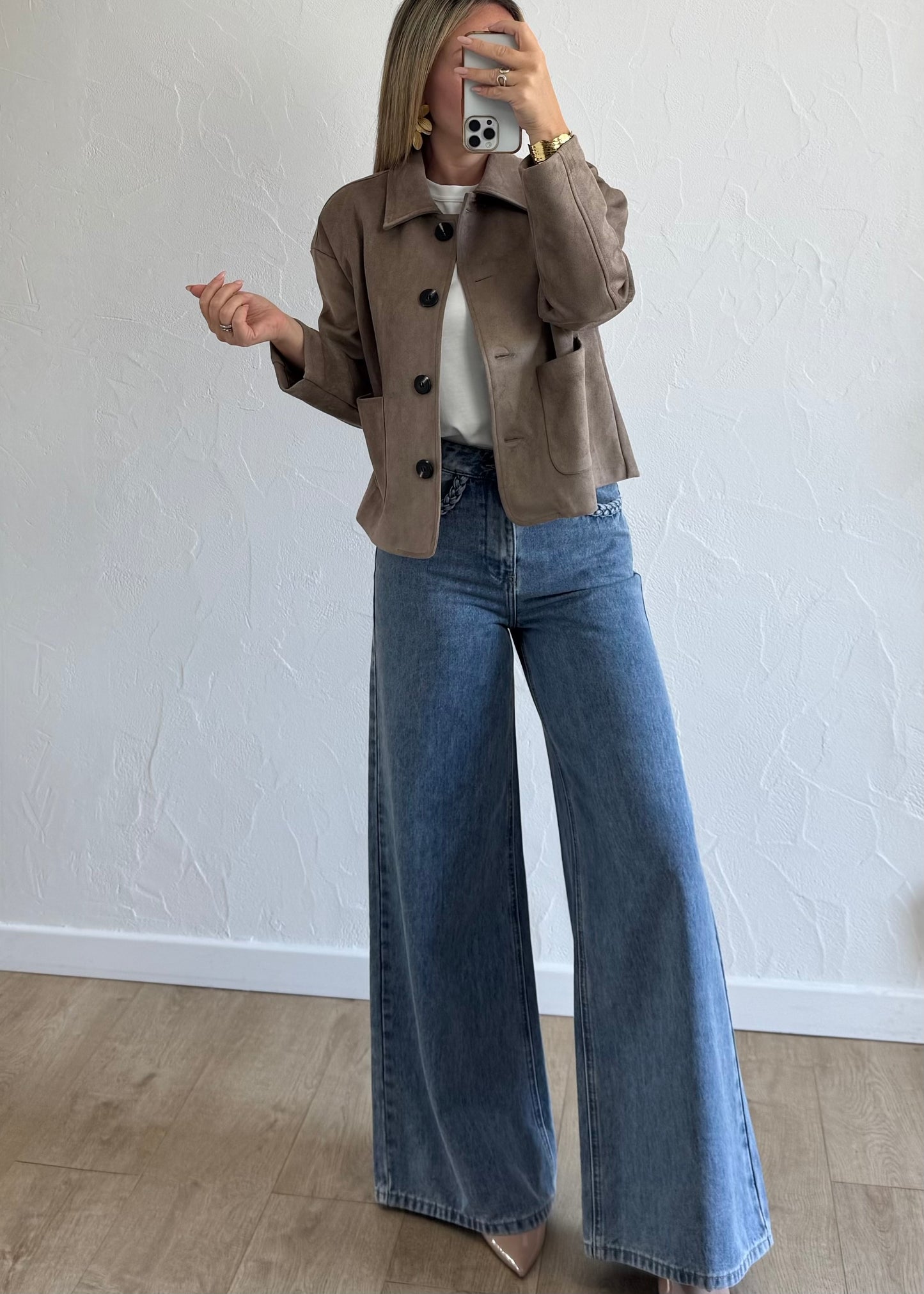 Veste TINA Taupe