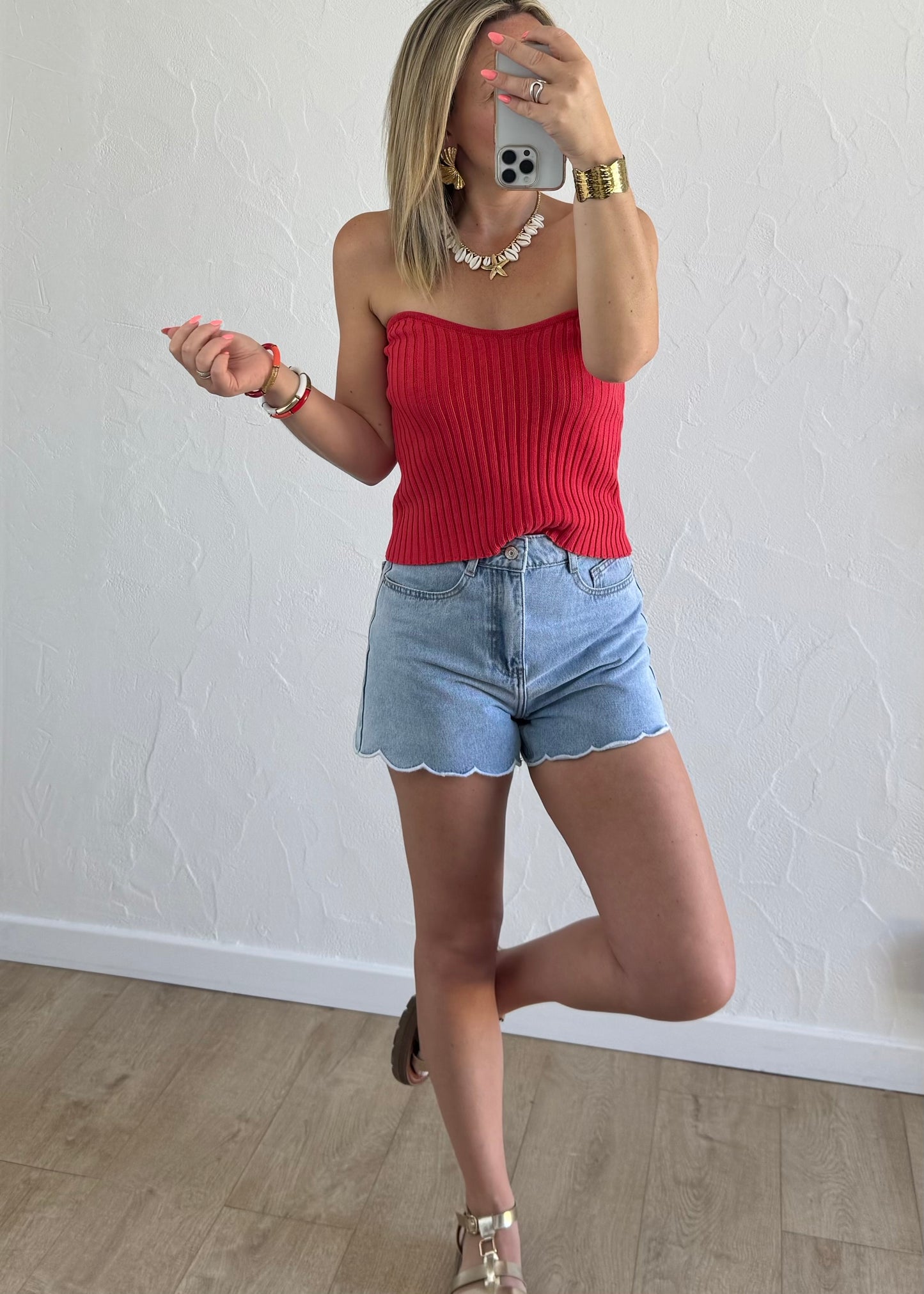 Bandeau Emmie Rouge