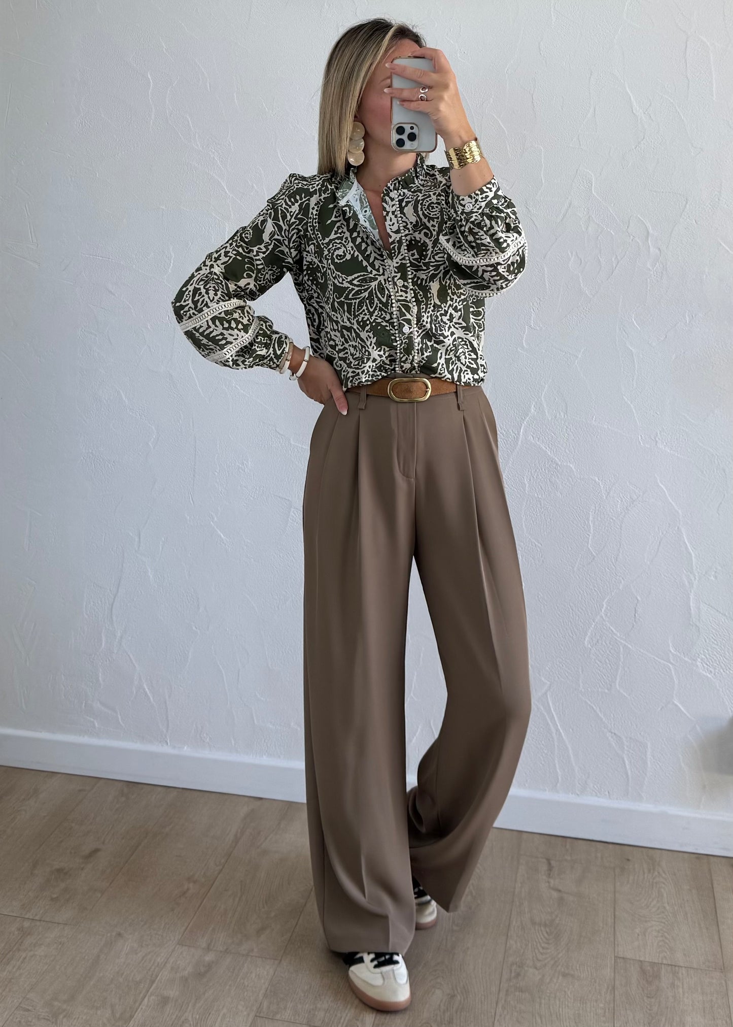 Chemisier HELENA Vert