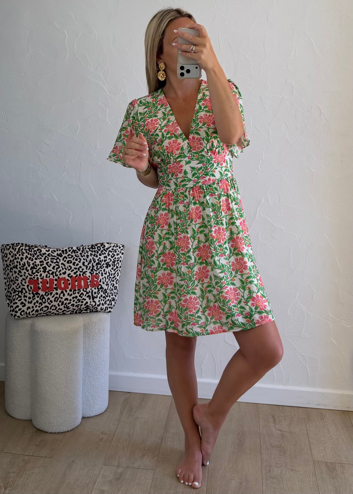 Robe NINA Vert
