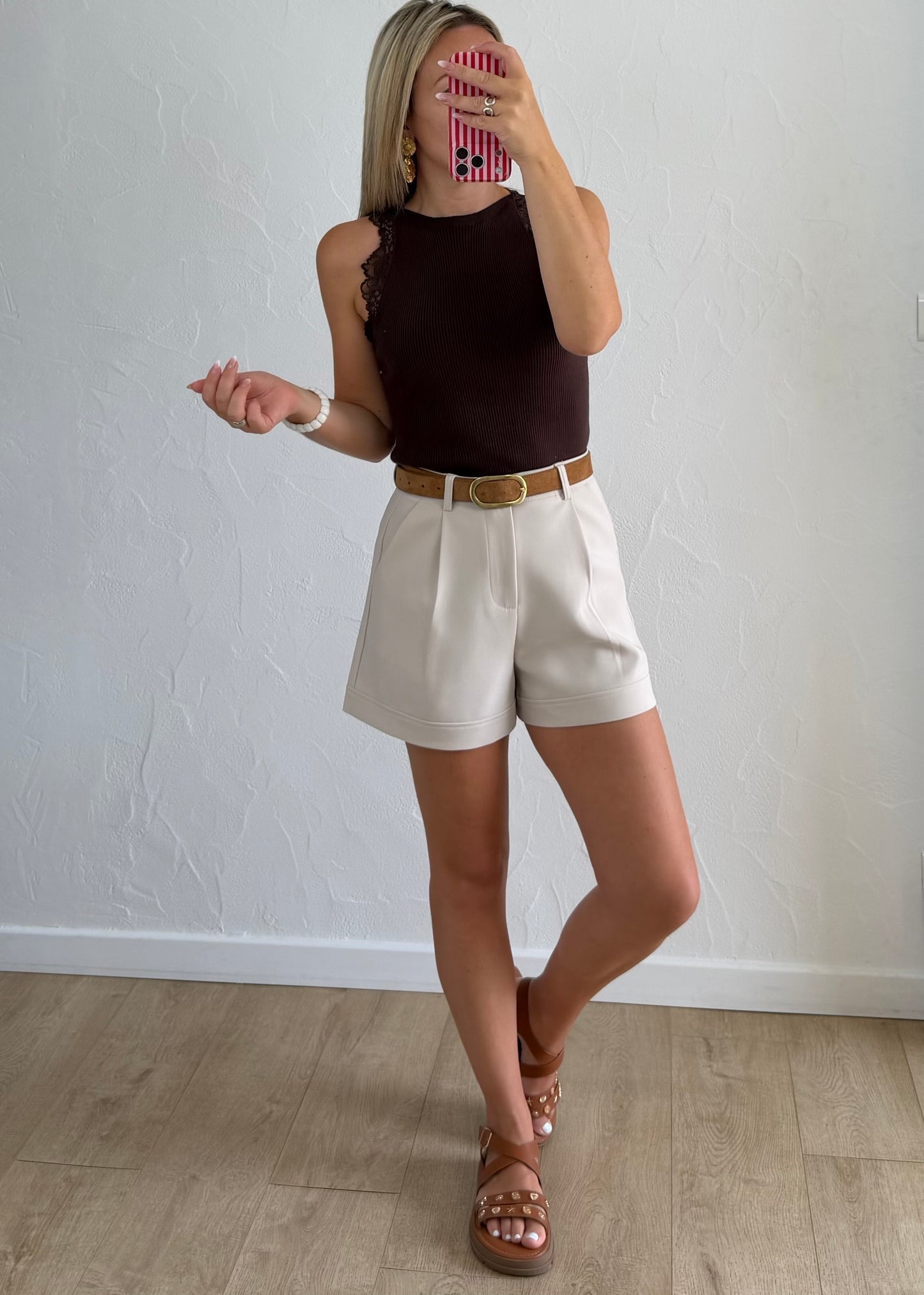 Short FLAVIE Beige