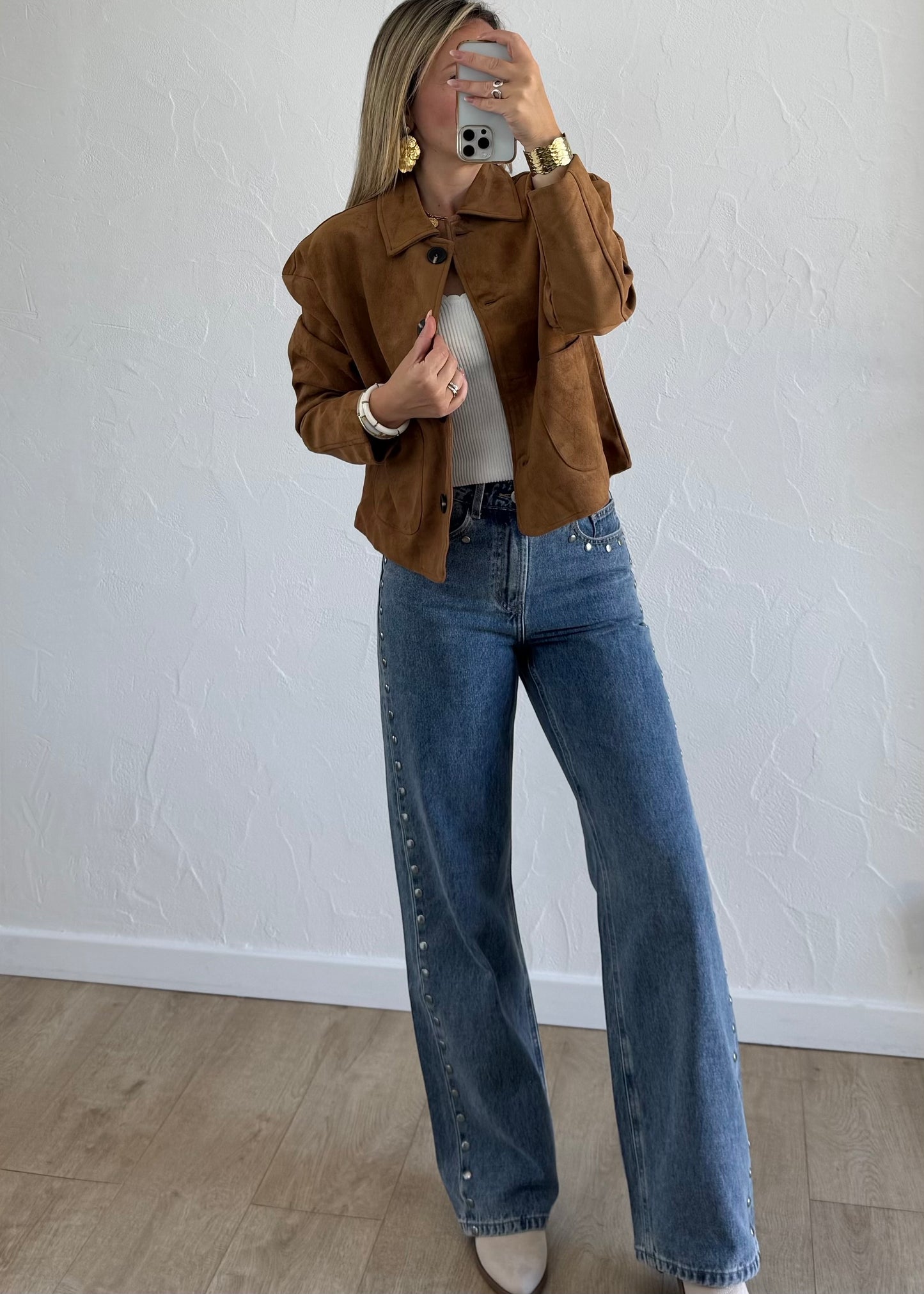 Veste TINA Camel