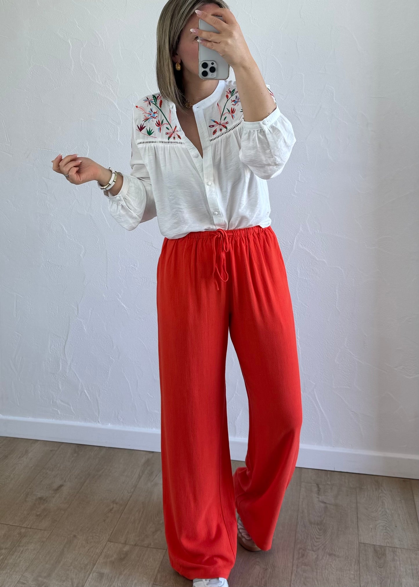 Pantalon Marion Corail