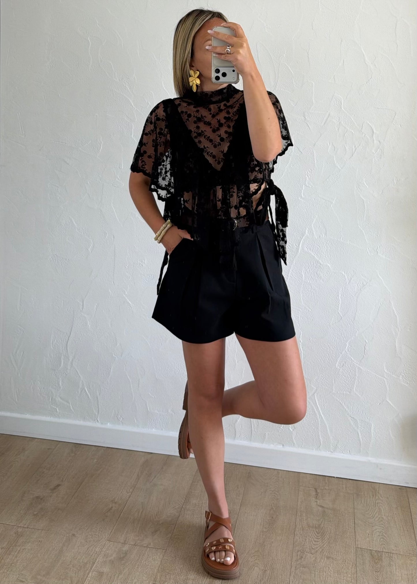 Short MELIS Noir
