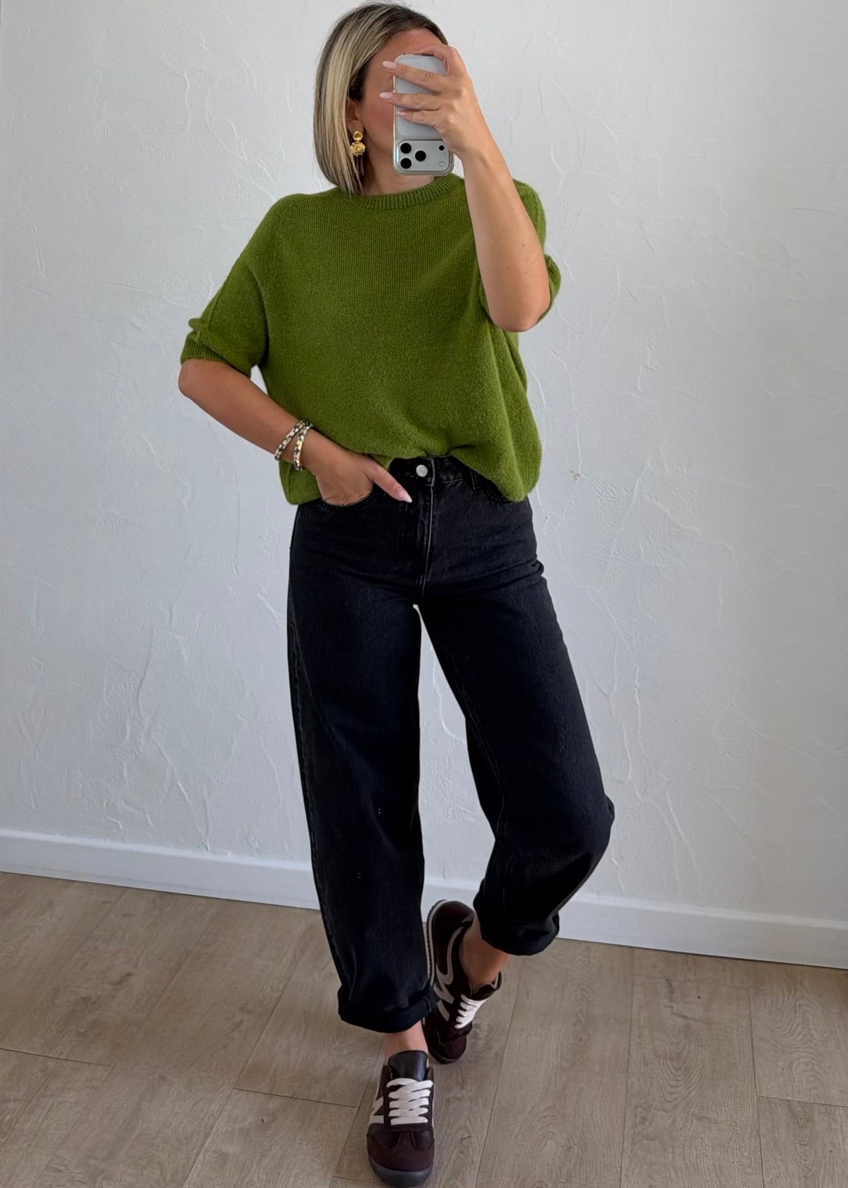 Pull Léna Olive