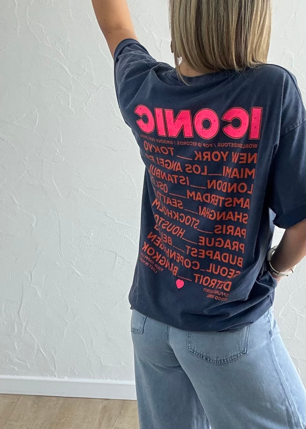 Tee-shirt « ICONIC » Bleu