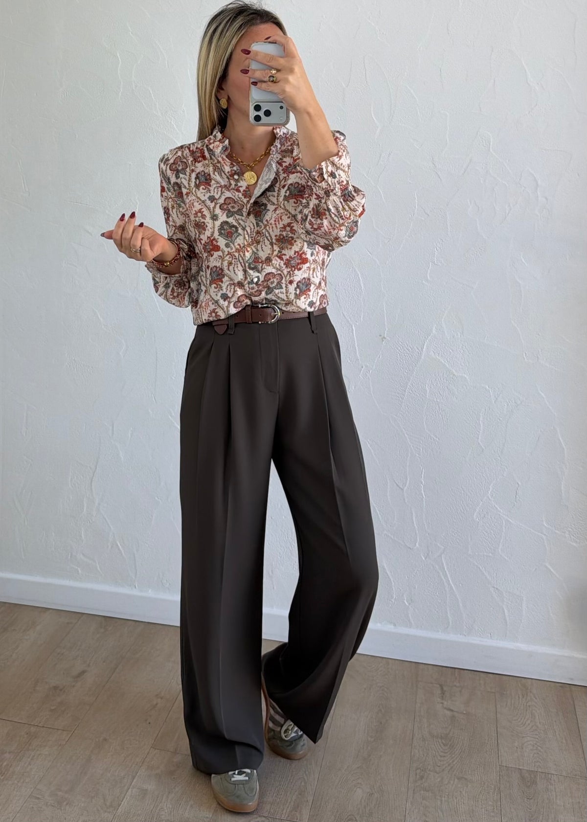 Pantalon Jade marron