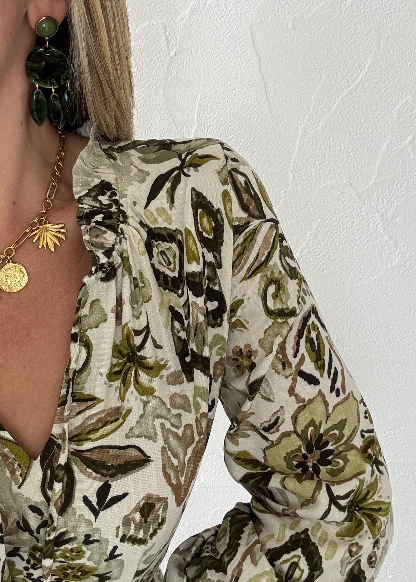Robe LOANA Vert
