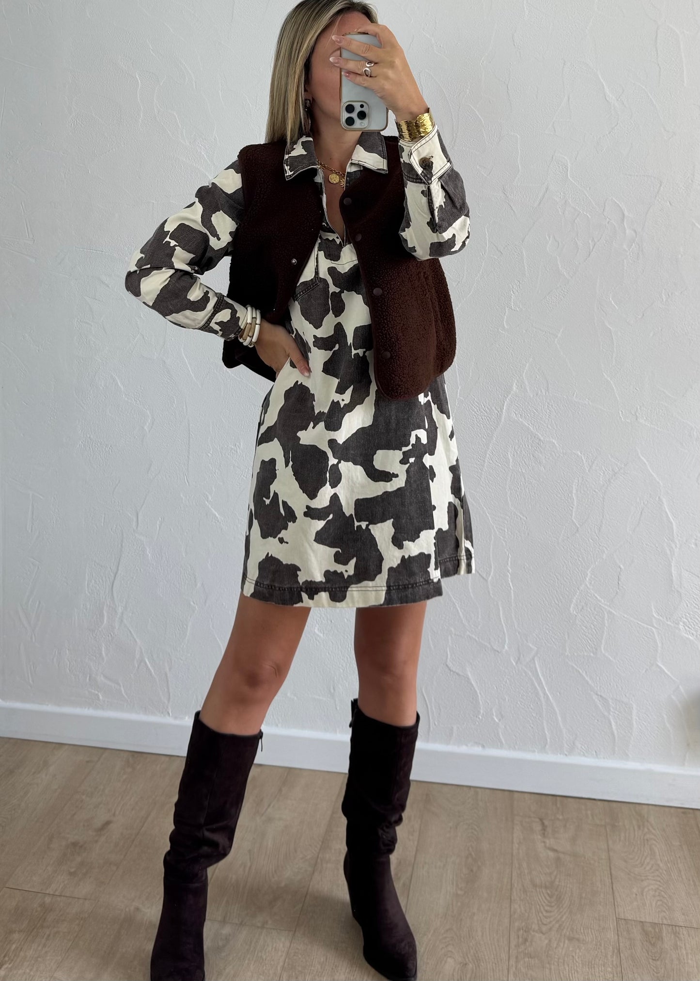 Robe KIARA Vache