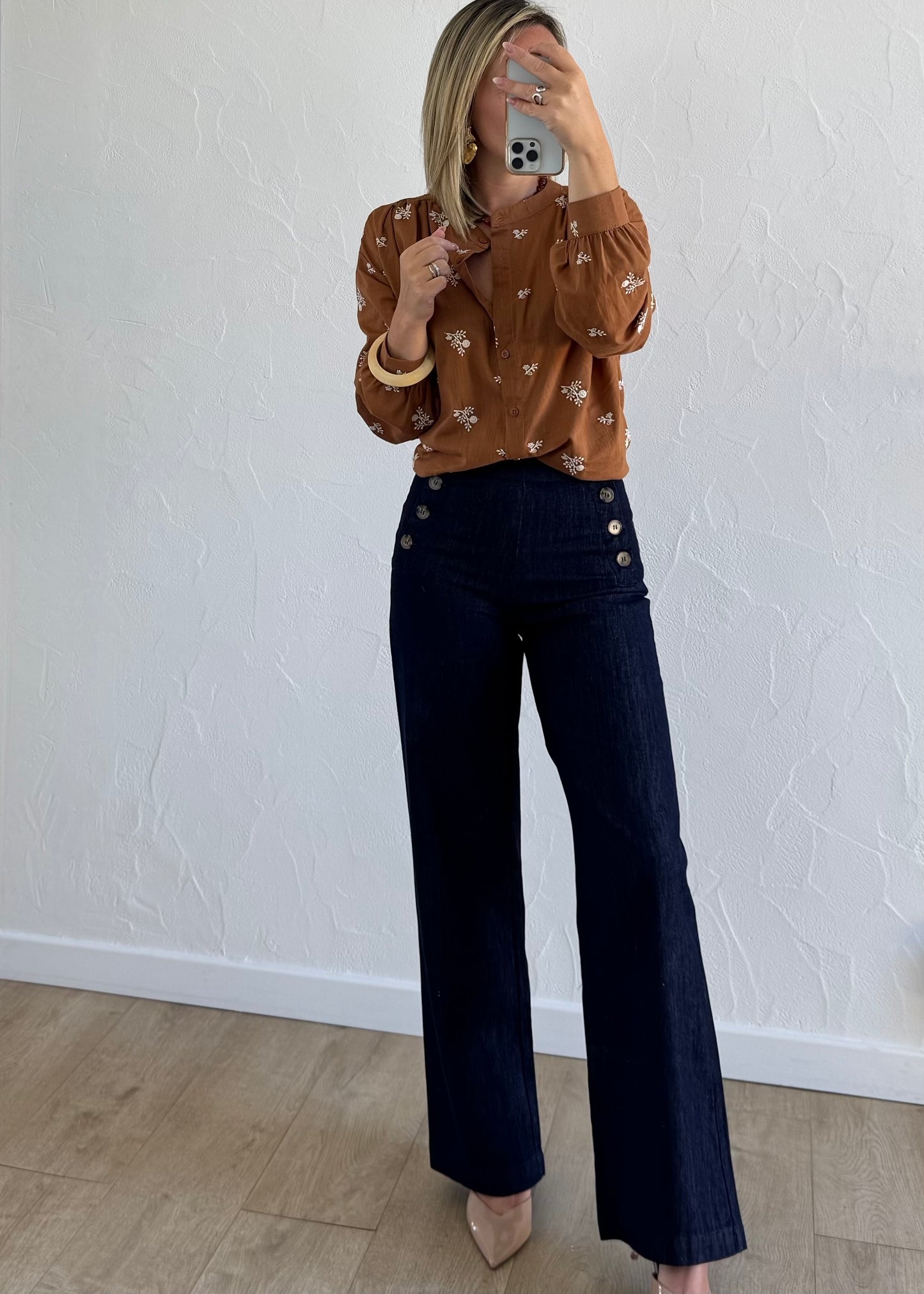 Chemisier PAULIEN Camel