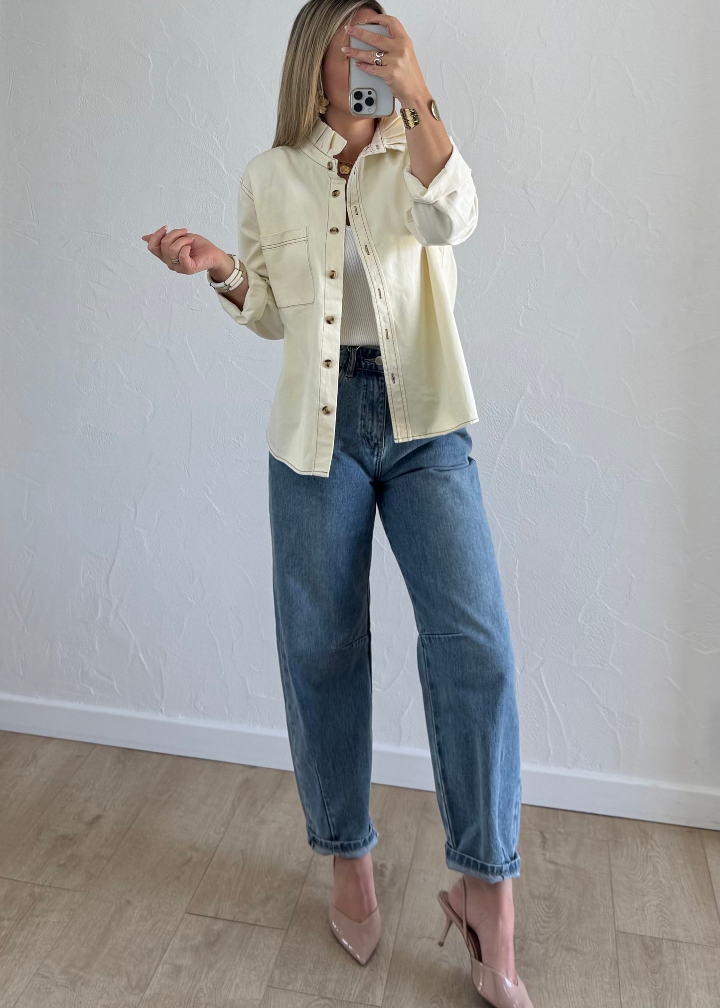 Chemise AMBRE Écru