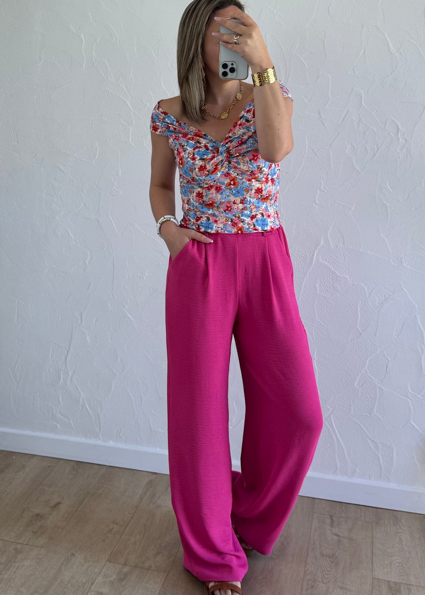 Pantalon Paula Rose