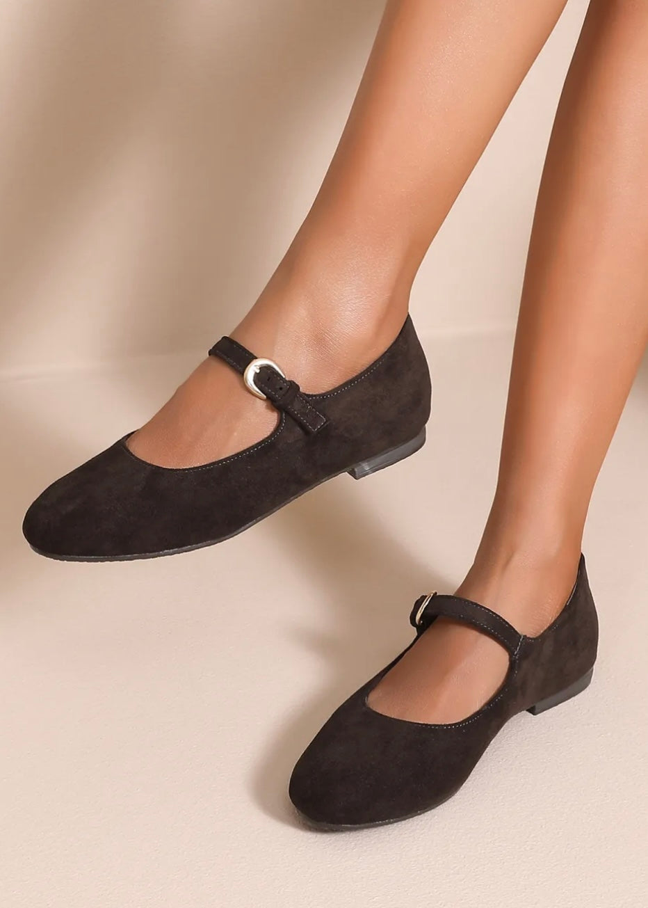 Ballerines LINA chocolat