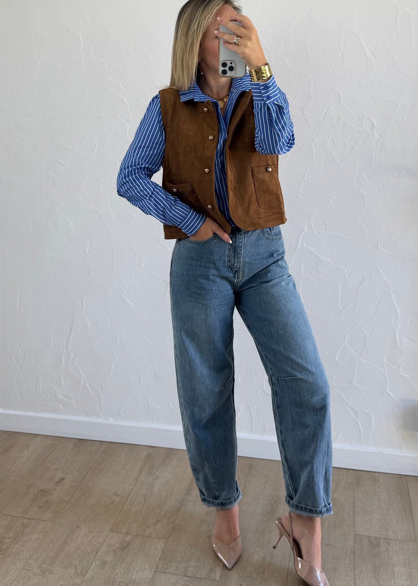 Veste CHRISTELLE Camel